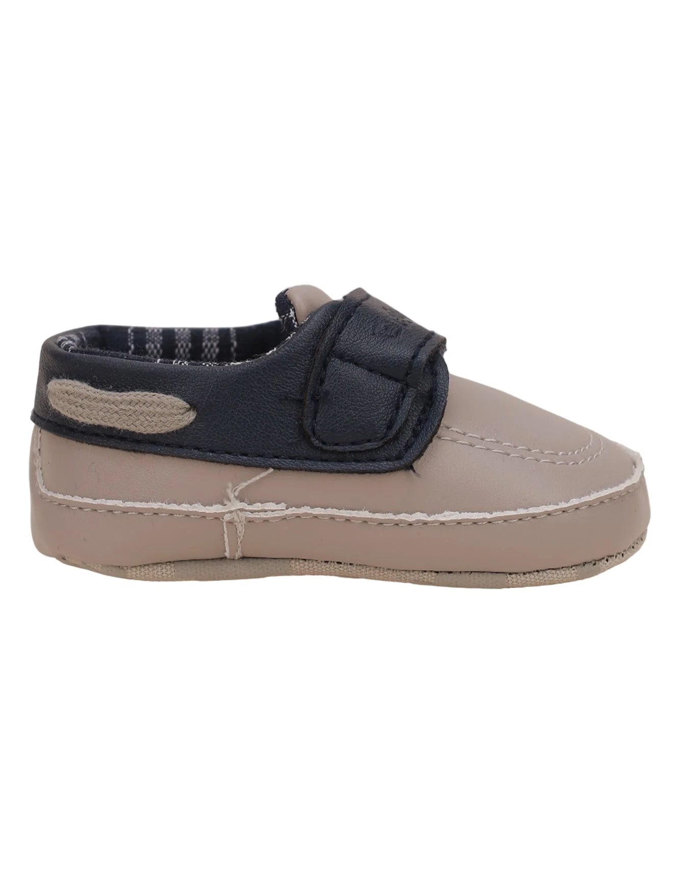 Booties Gray with Navy Blue Theme for Boys - Image 4