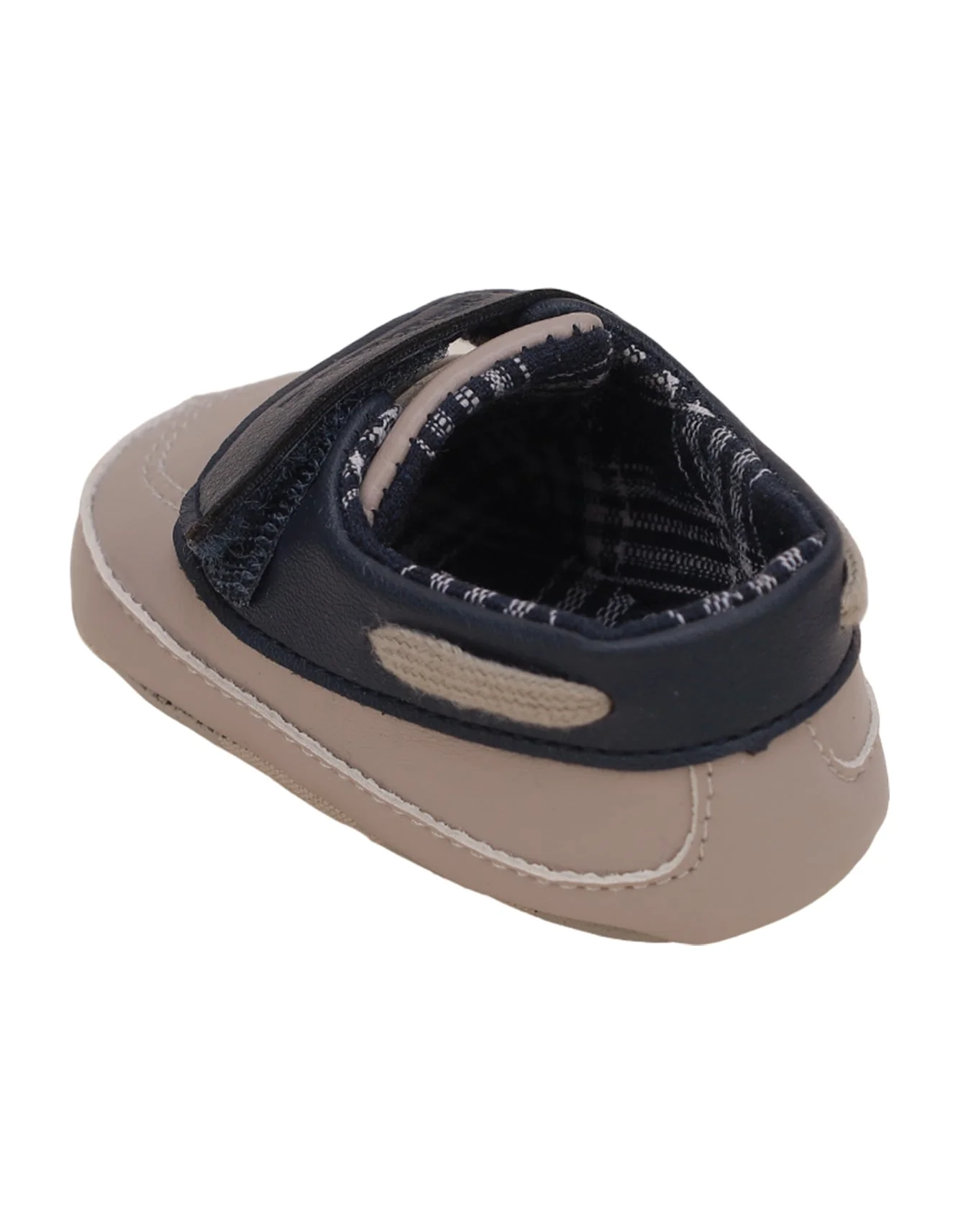 Booties Gray with Navy Blue Theme for Boys - Image 5