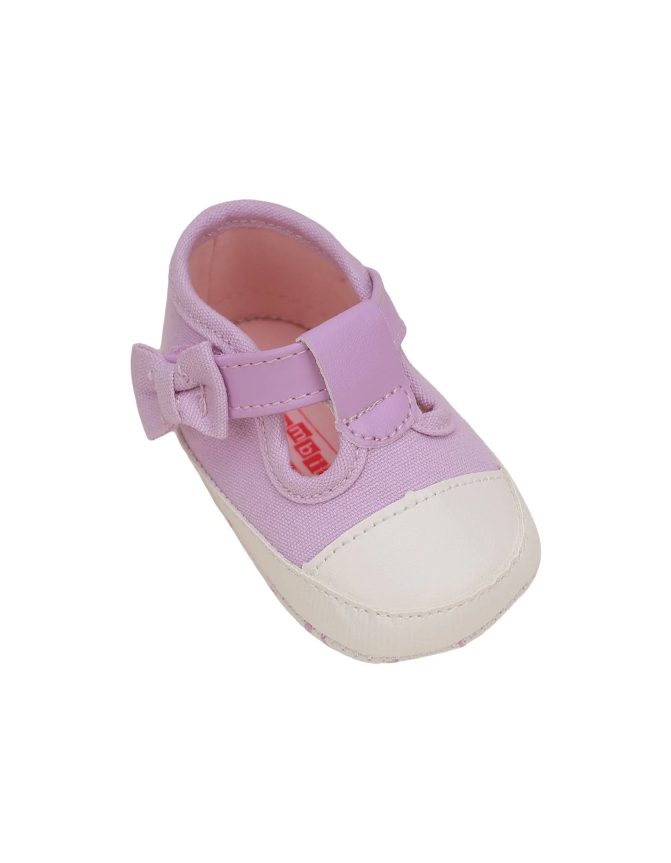 Booties Lilac with Bow Theme for Girls - Image 3
