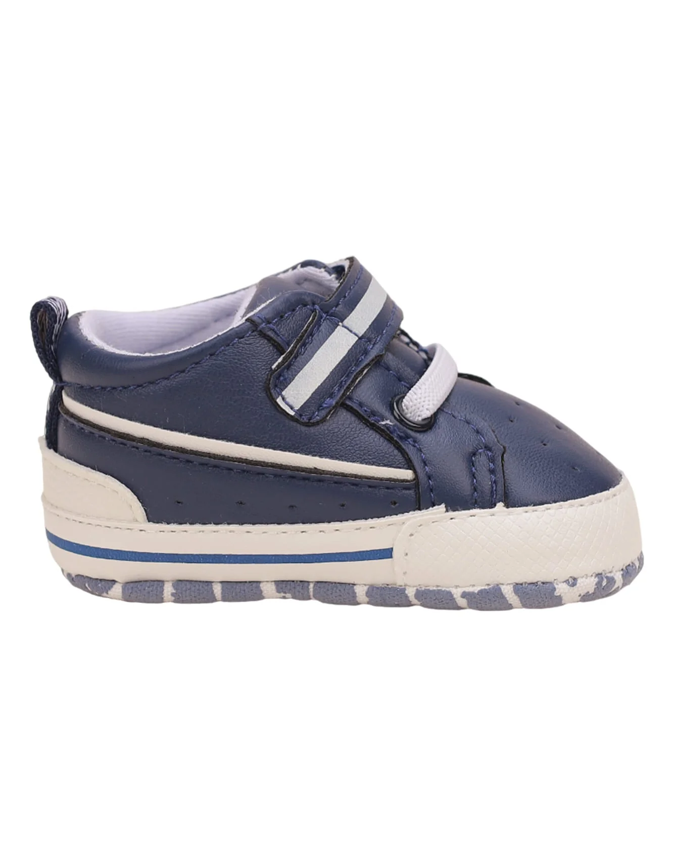 Booties Navy Blue & White for Boys - Image 4