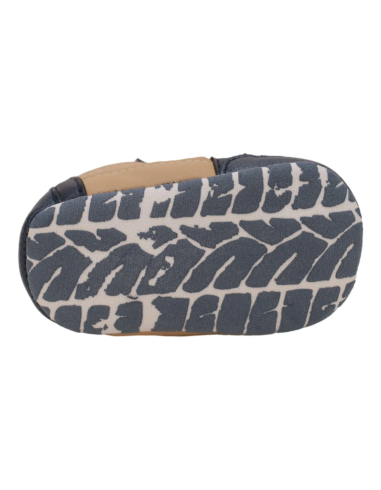 Booties Navy Blue with Football Theme for Boys - Image 6