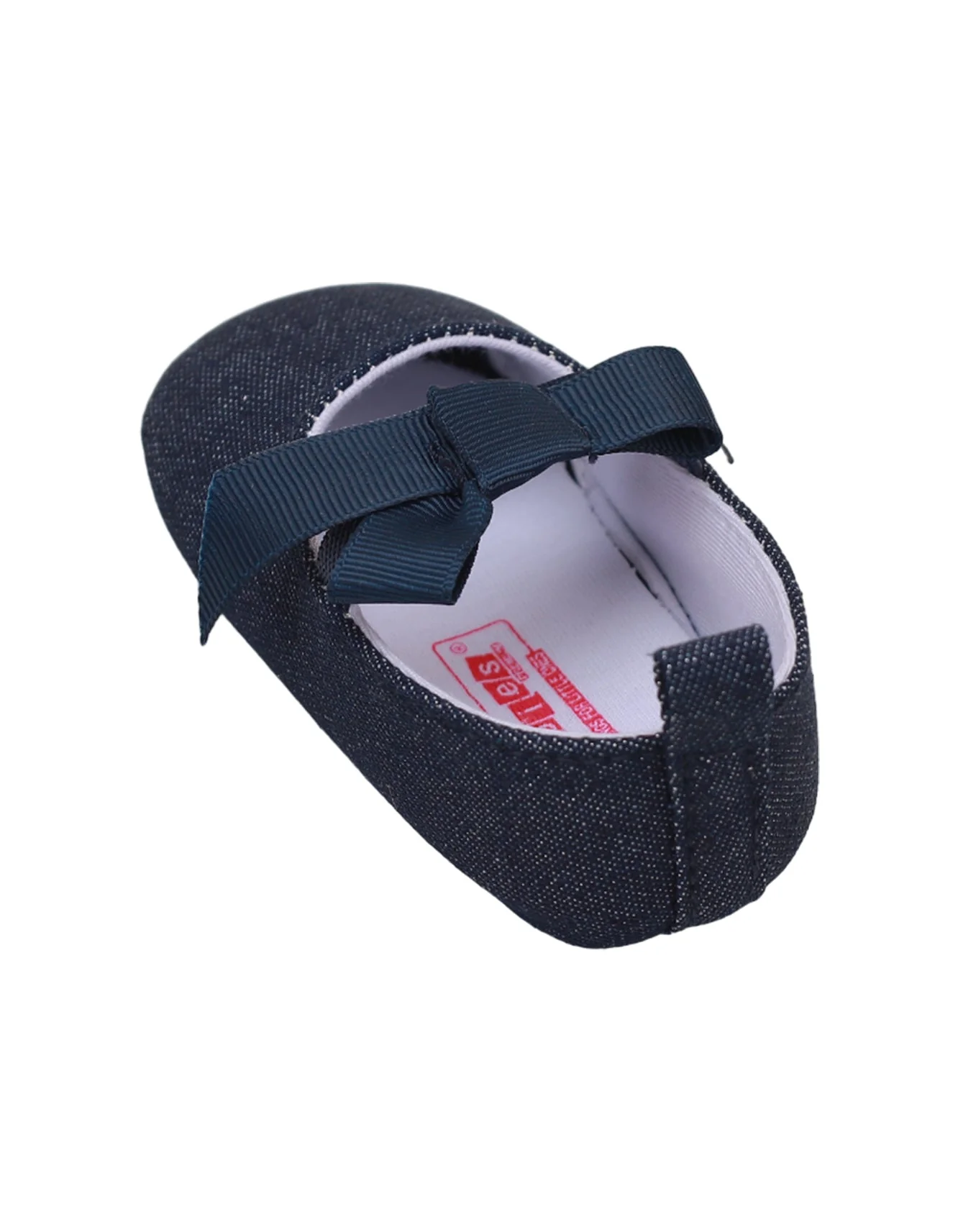 Booties Navy with Bow for Girls - Image 5