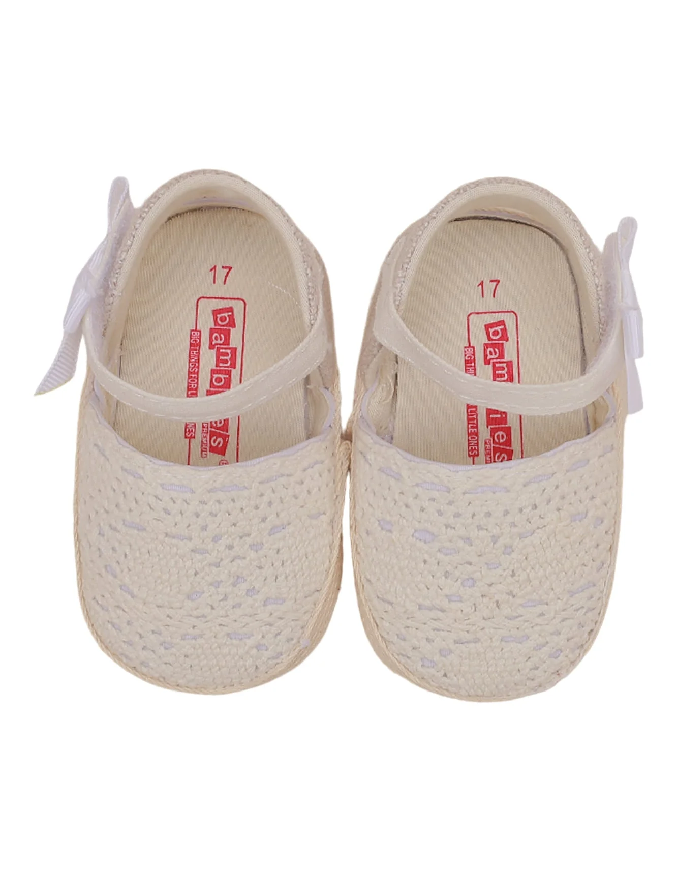 Booties Off White for Girls - Image 2