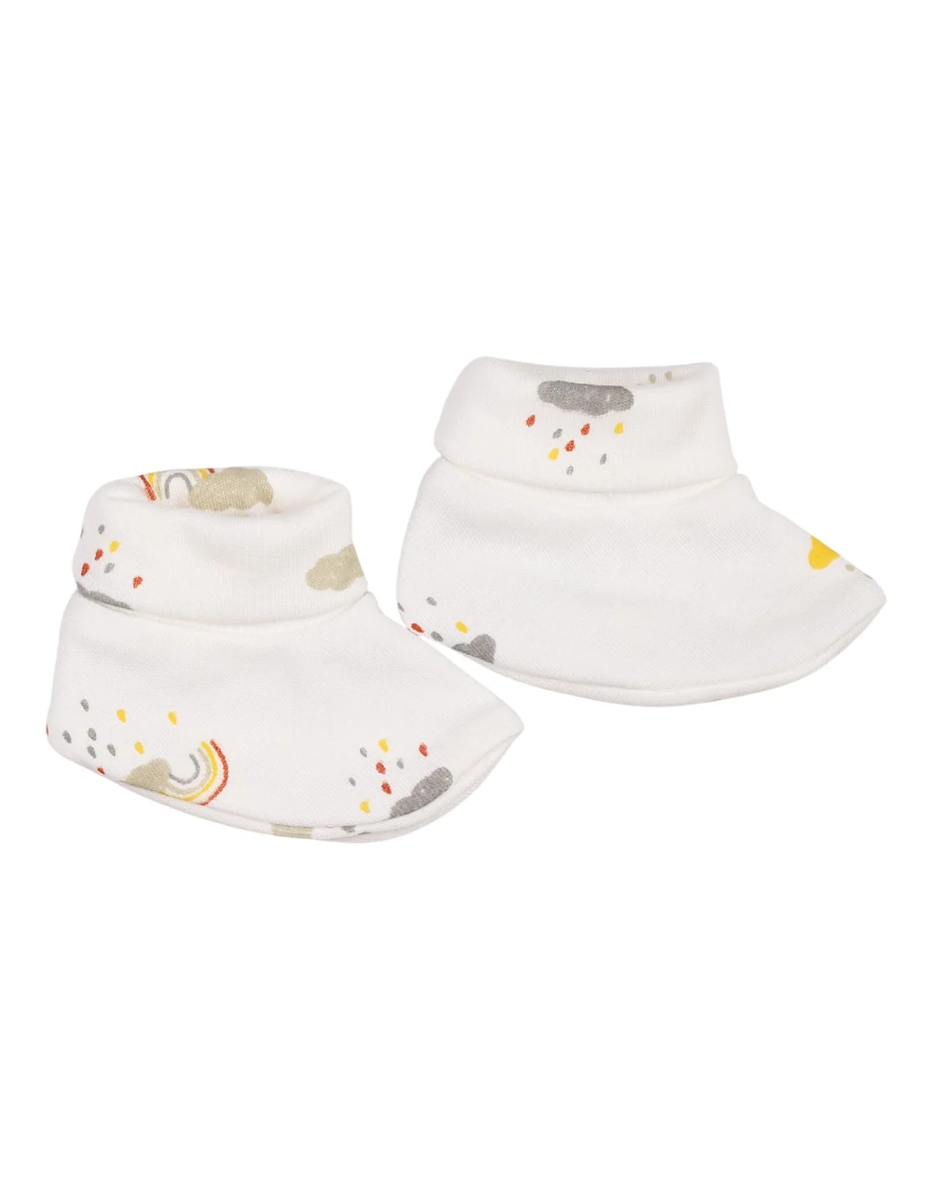 Baby Girl Booties Bambies® Pack of 2 Rainbow at Zubaidas Official™ Pakistan - Image 3