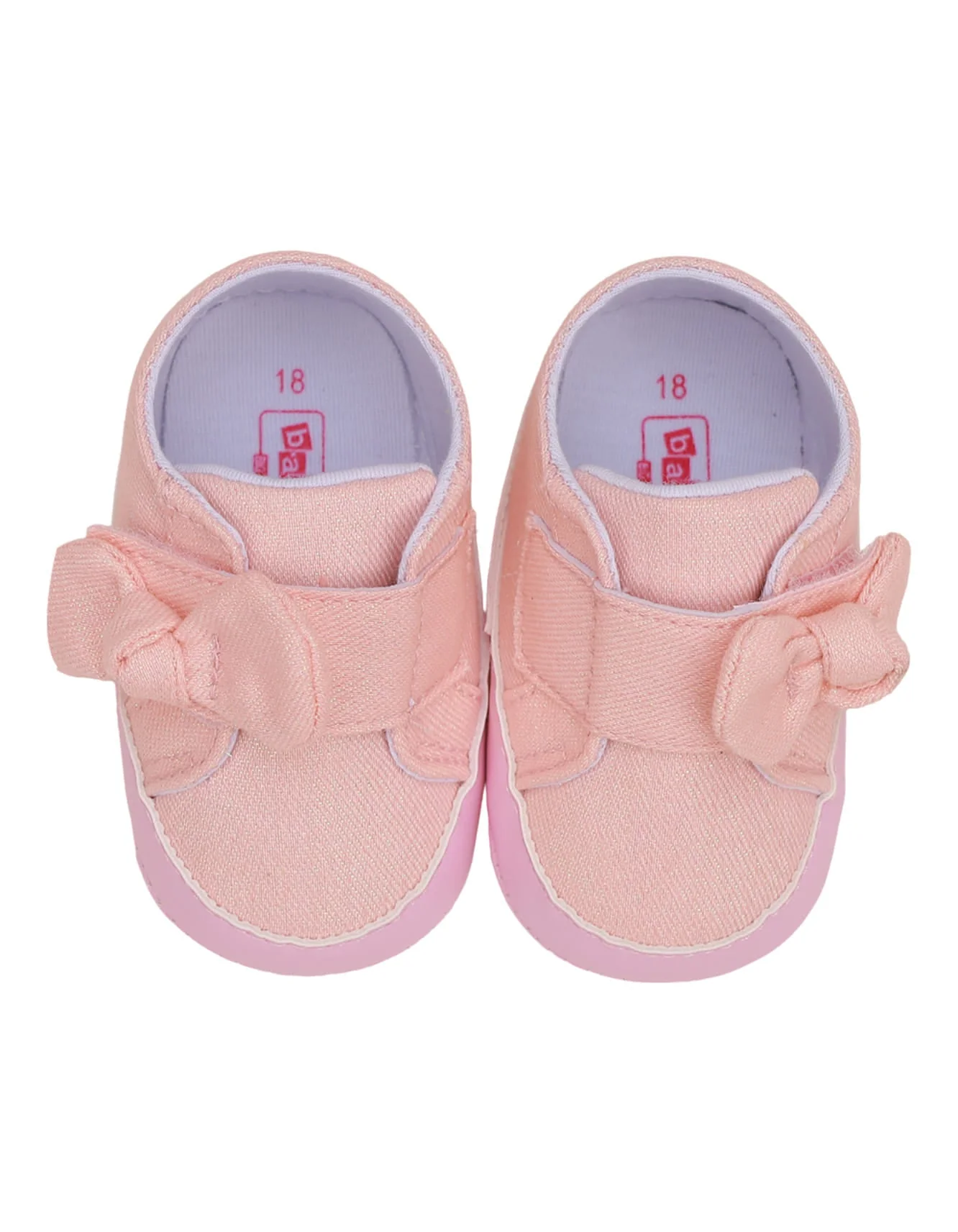 Booties Peach & Pink for Girls - Image 2