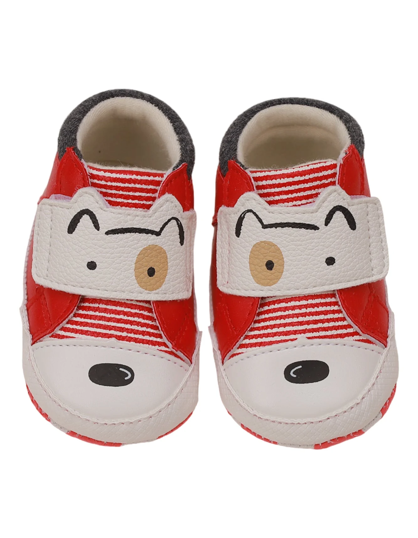 Booties Red with Dog Theme for Boys - Image 2