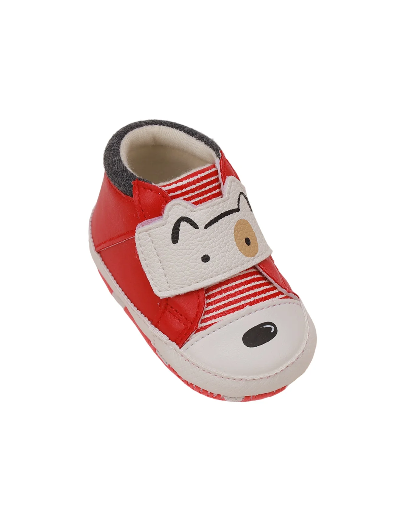 Booties Red with Dog Theme for Boys - Image 3