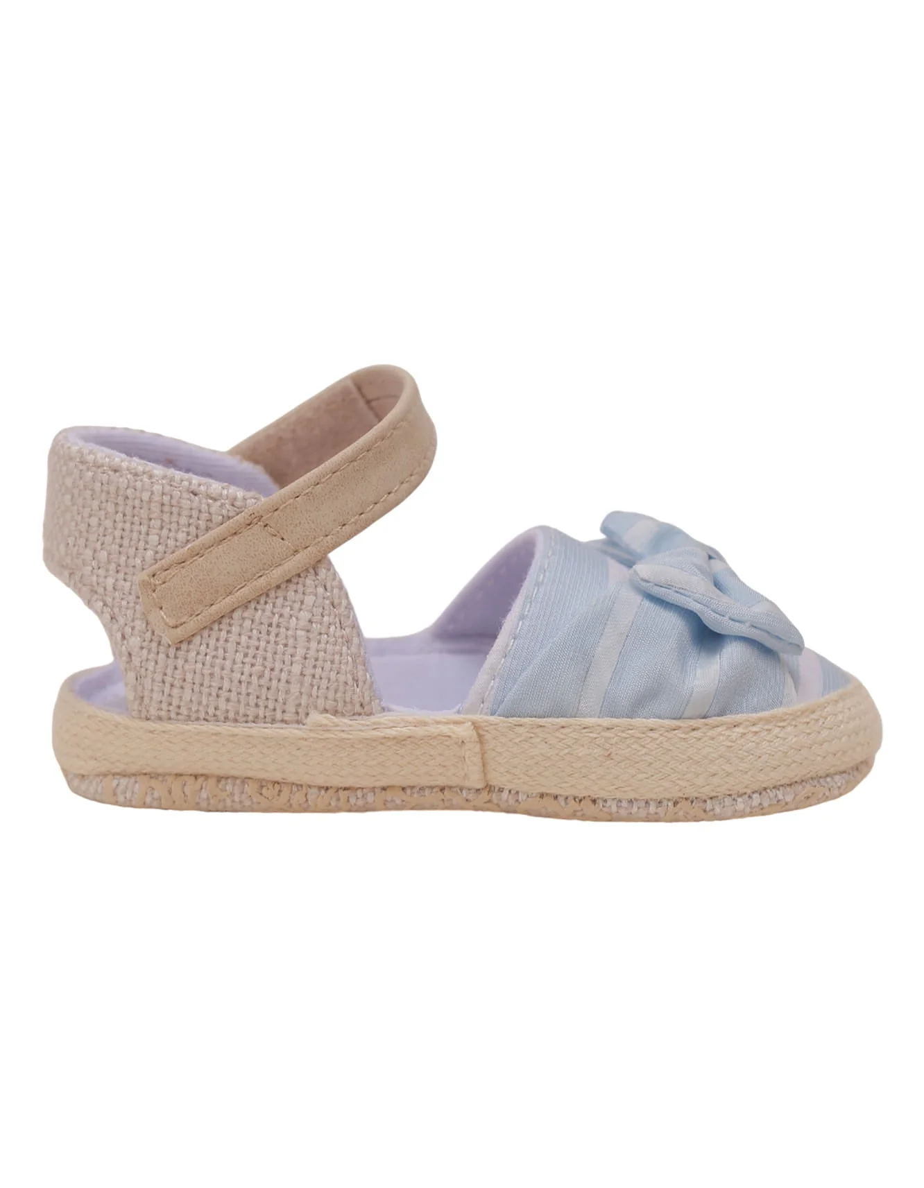 Booties Sky Blue with Bow for Girls - Image 4