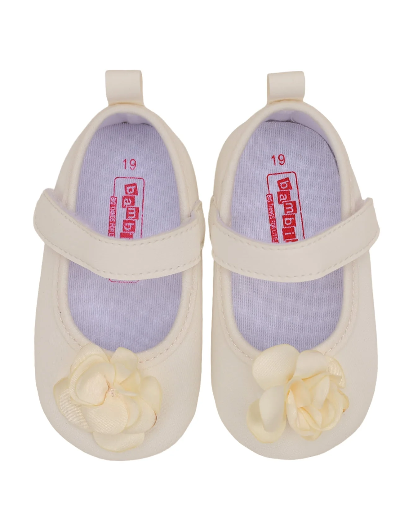 Booties White for Girls - Image 2