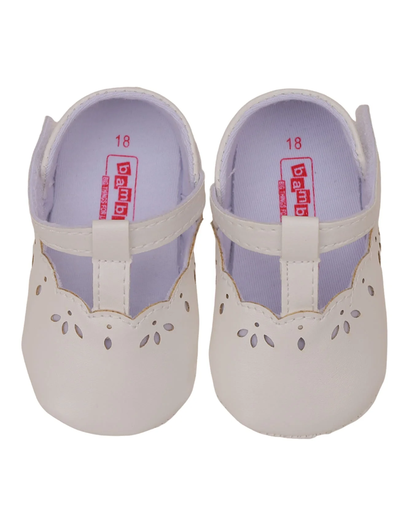 Booties White for Girls - Image 2