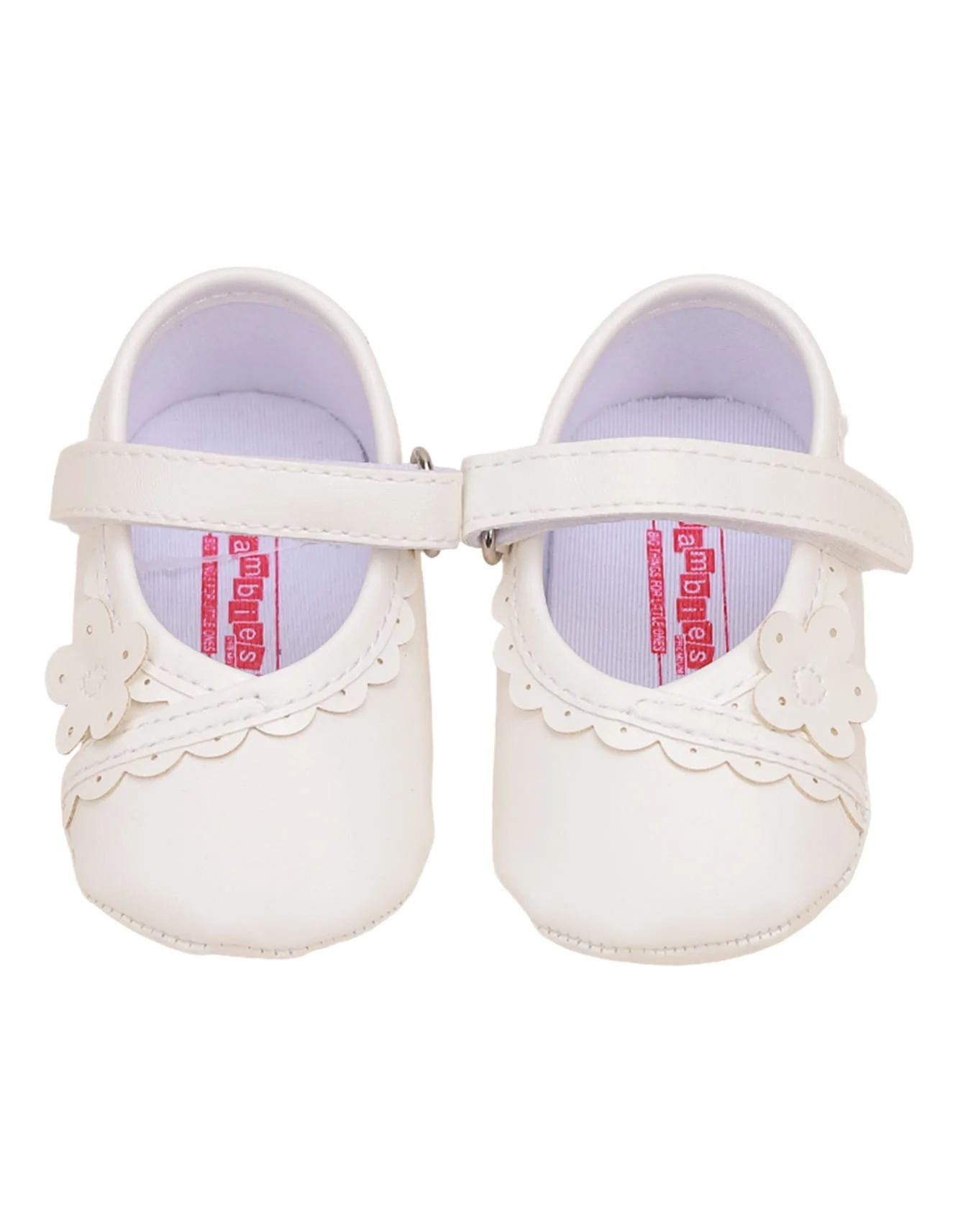 Booties White for Girls - Image 2