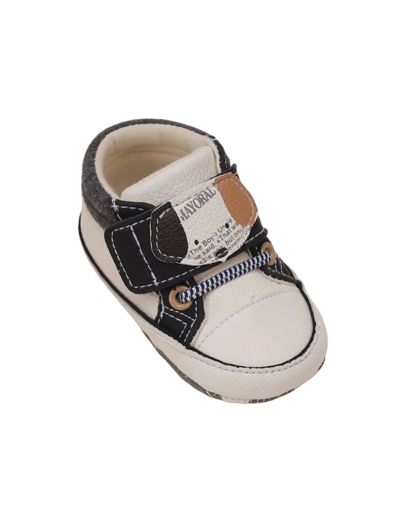 Booties White with Dog Theme for Boys - Image 3