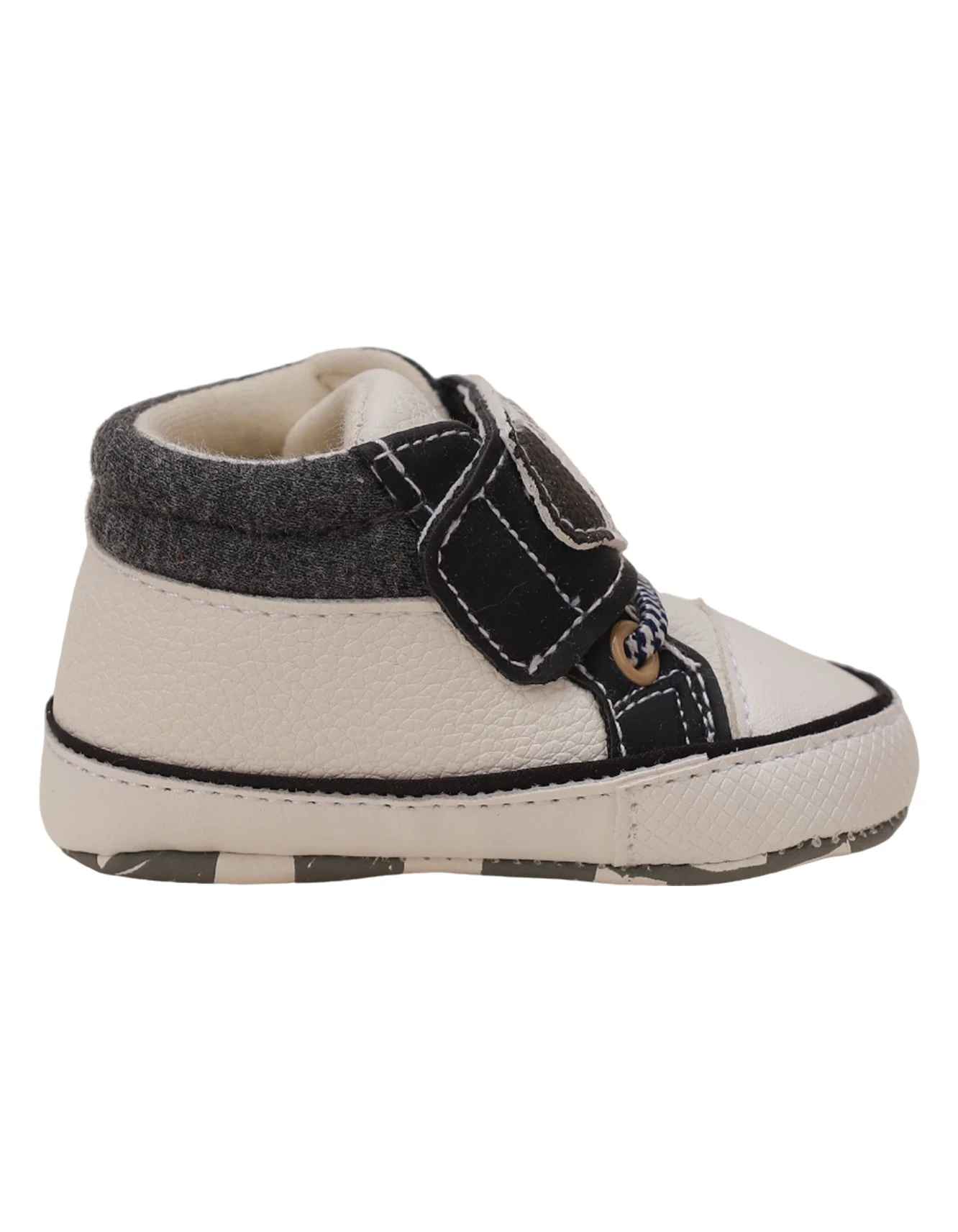 Booties White with Dog Theme for Boys - Image 4