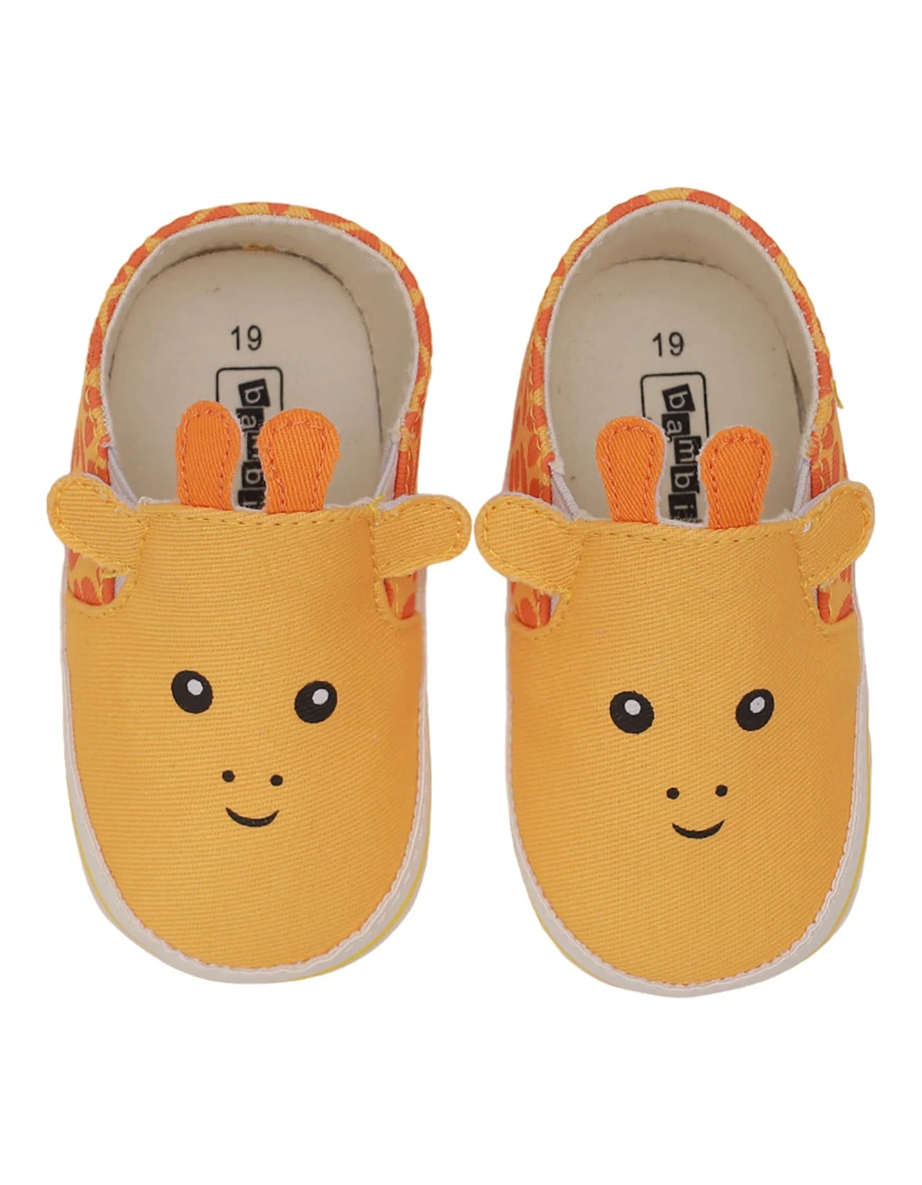 Booties Yellow - Giraffe Theme - Image 2