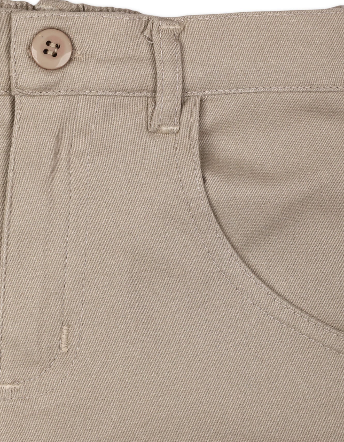 Boys Pants Bambies Soft and Classic Beige at Zubaidas - Image 2