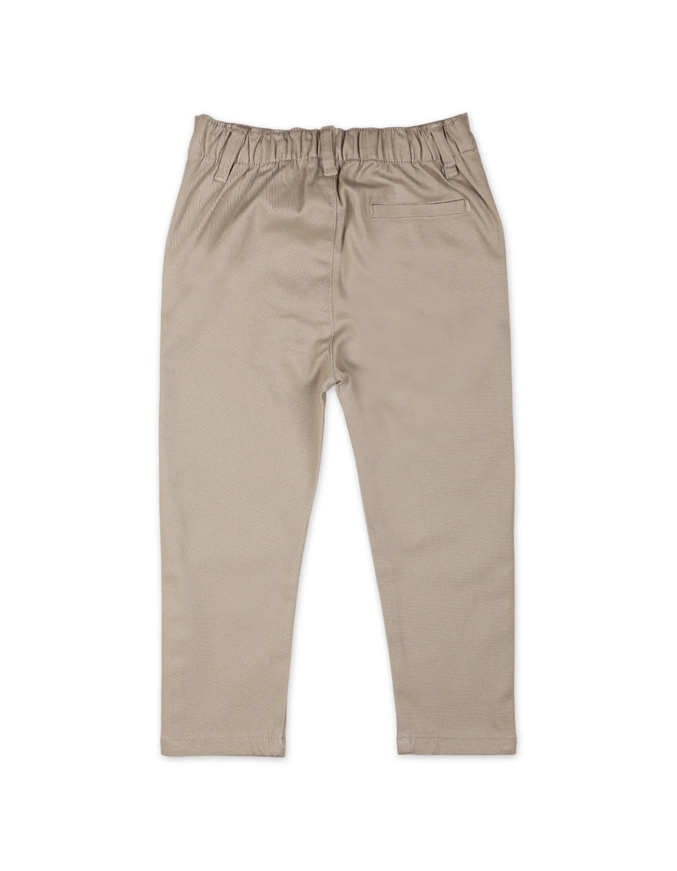 Boys Pants Bambies Soft and Classic Beige at Zubaidas - Image 3
