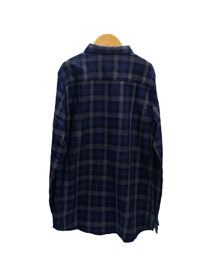 Boys Shirt Bambies® Navy Blue Checkered at Zubaidas Official™ Pakistan - Image 3