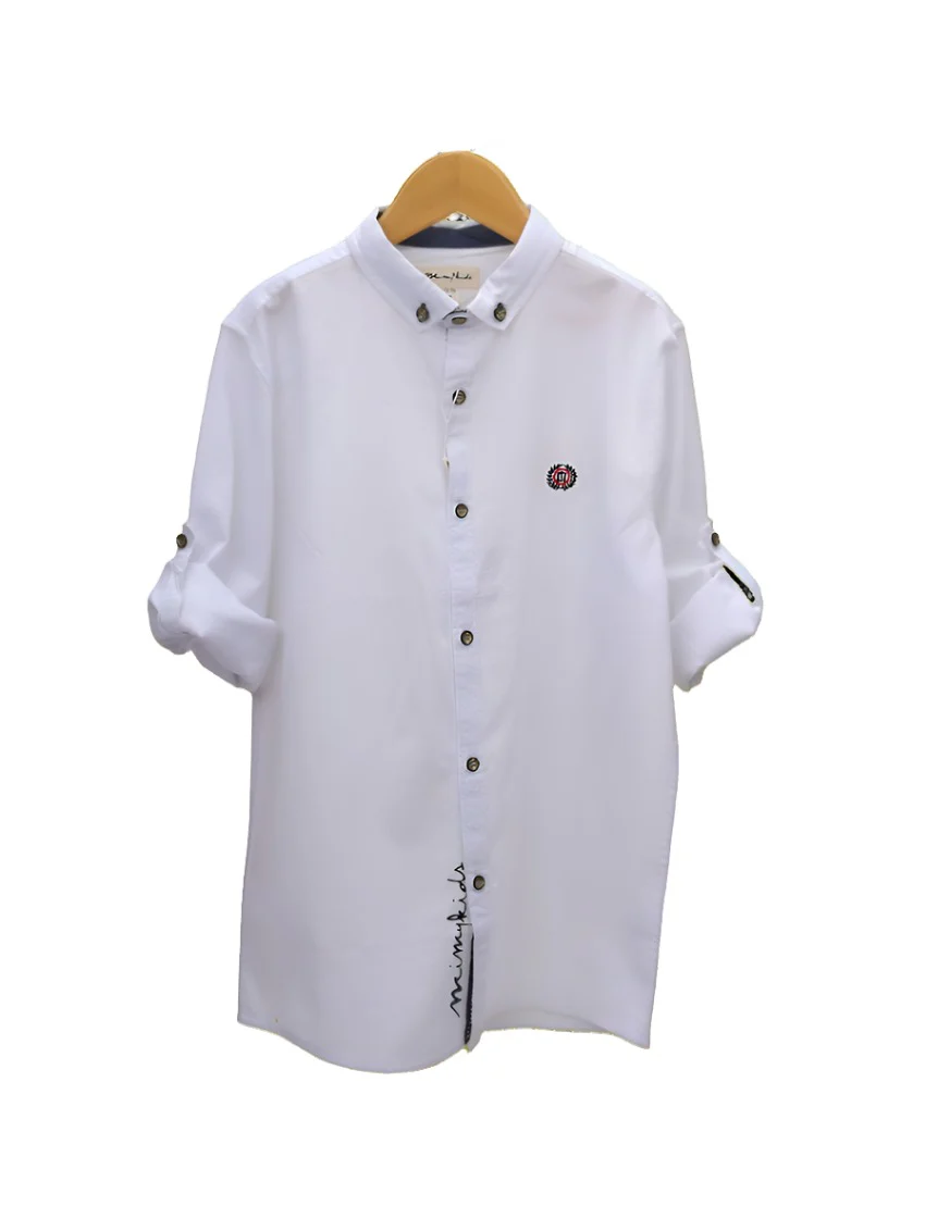 Boys Shirt Bambies® White at Zubaidas Official™ Pakistan - Image 3