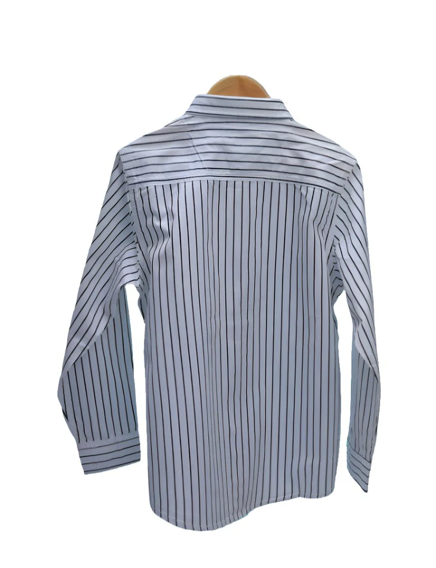 Boys Shirt Bambies® White Striped at Zubaidas Official™ Pakistan - Image 3