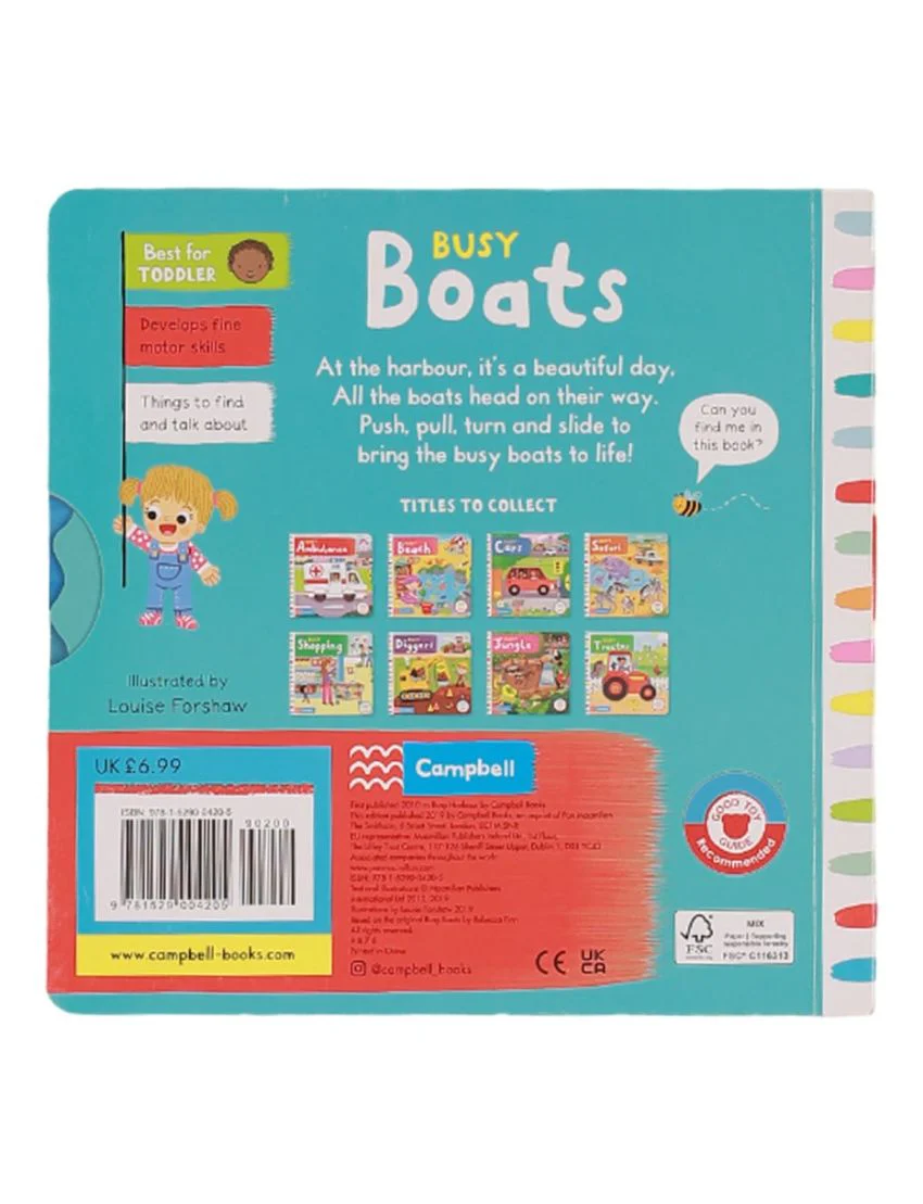 Zubaida's Book: Busy Boats Book for Kids - Image 3