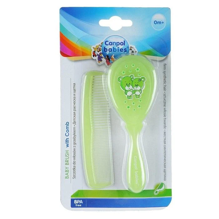 Canpol Babies Baby Brush and Comb 2/419 at Zubaidas Official™ - Image 4