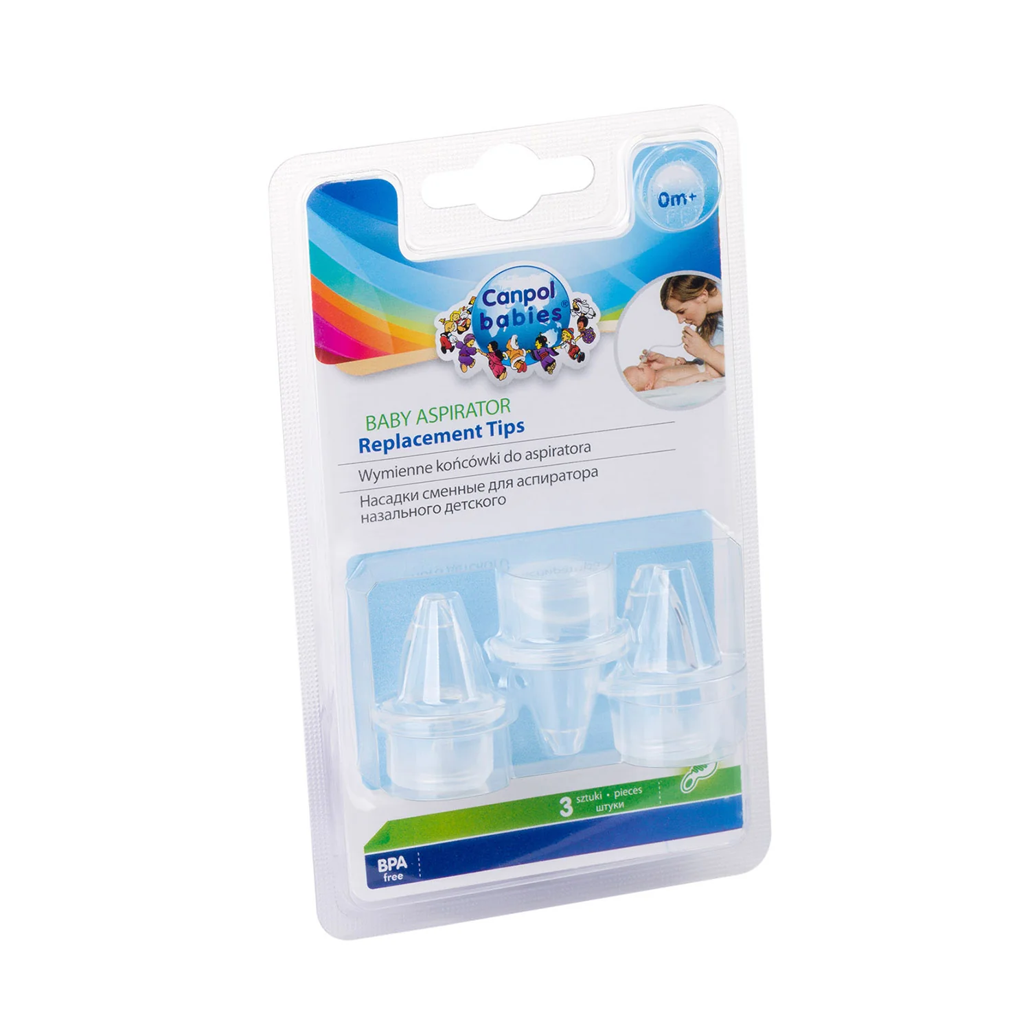 Canpol Babies Baby Nasal Aspirator Replacement Tips 3 pieces 5/118 at Zubaidas Official™ - Image 3