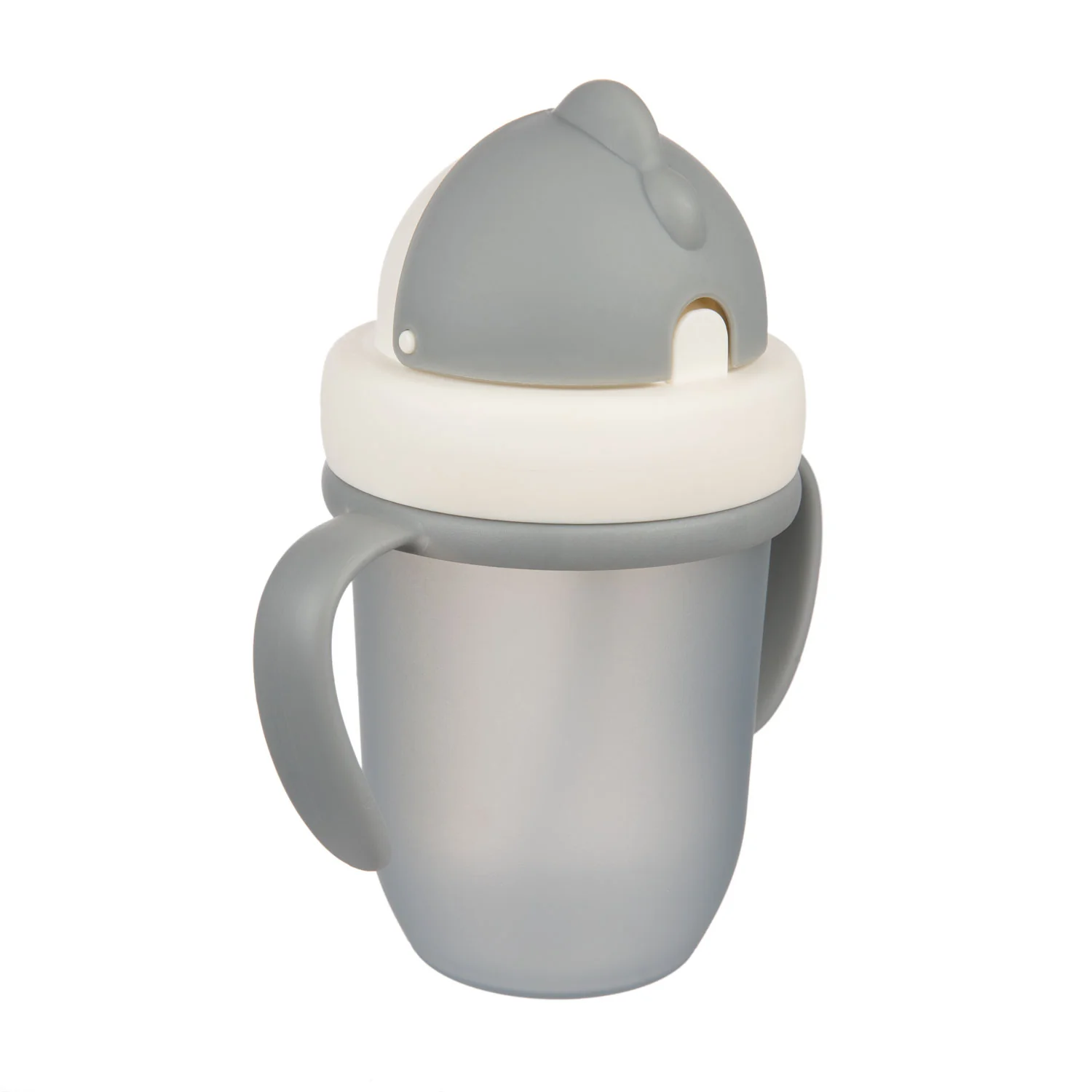 Canpol Babies Cup with Silicone Flip top Straw 210 ML MATTE PASTELS 56/522 at Zubaidas Official™ - Image 2