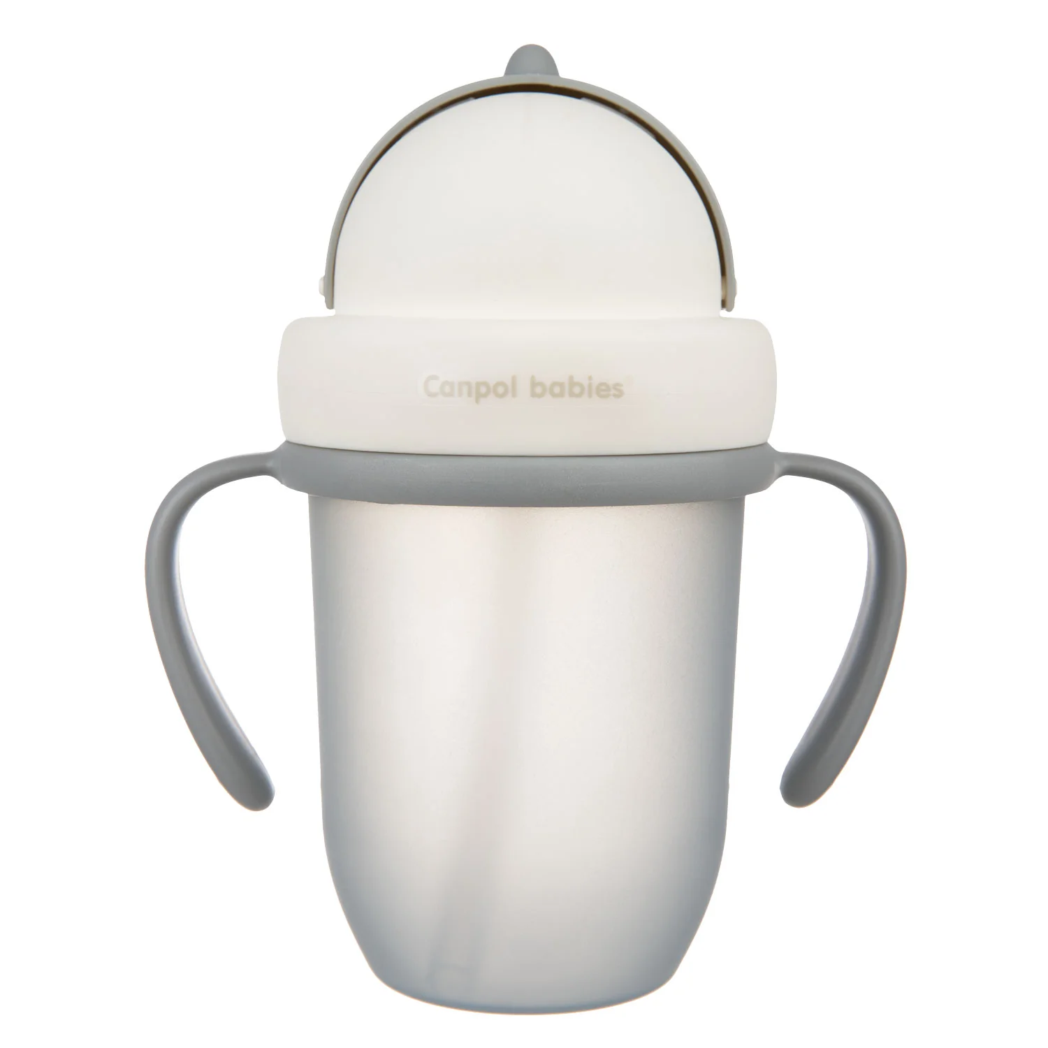 Canpol Babies Cup with Silicone Flip top Straw 210 ML MATTE PASTELS 56/522 at Zubaidas Official™ - Image 4