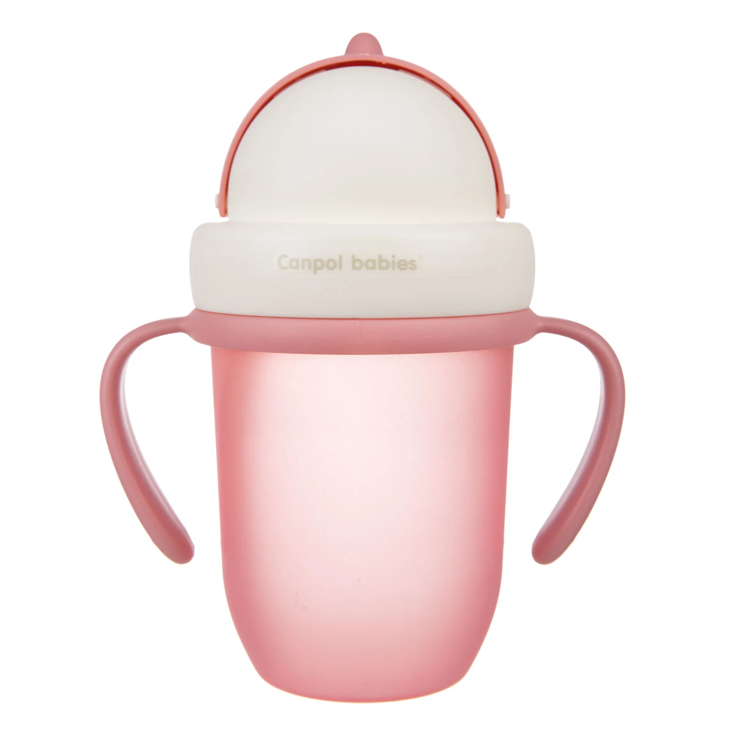 Canpol Babies Cup with Silicone Flip top Straw 210 ML MATTE PASTELS 56/522 at Zubaidas Official™ - Image 4