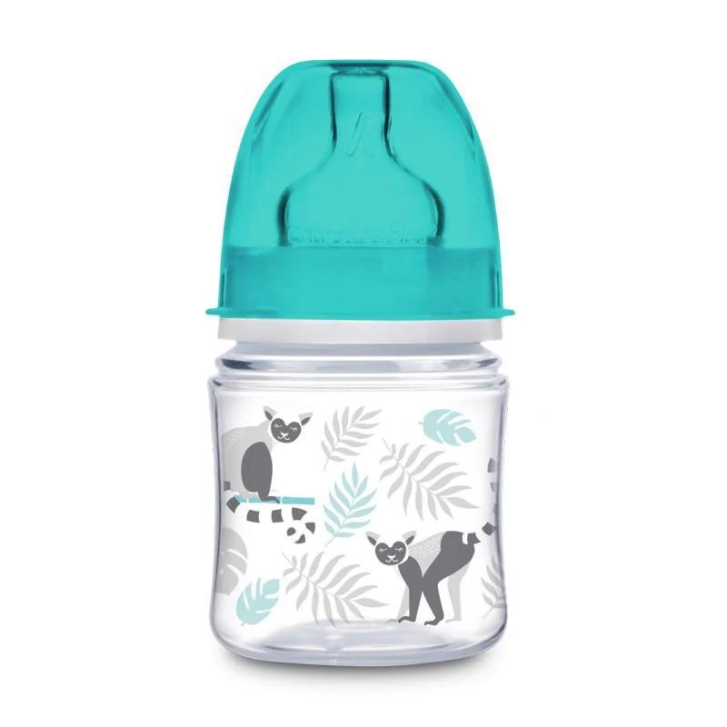 Canpol Babies Easy start Wide Neck Pp Bottle 120 ML Jungle grey 35/226 at Zubaidas Official™