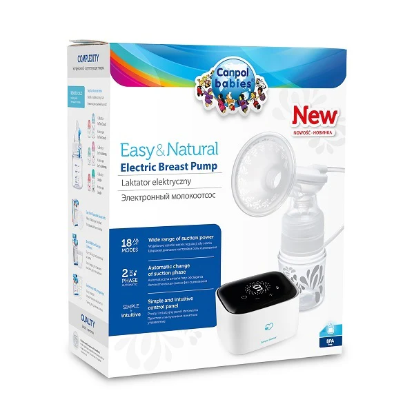 Canpol Babies Electric Breast Pump Easy & Natural 12/207 at Zubaidas Official™ - Image 6