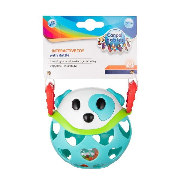 Canpol Babies Interactive Rattle Toy Dog Turquoise 79/101 at Zubaidas Official™ - Image 2