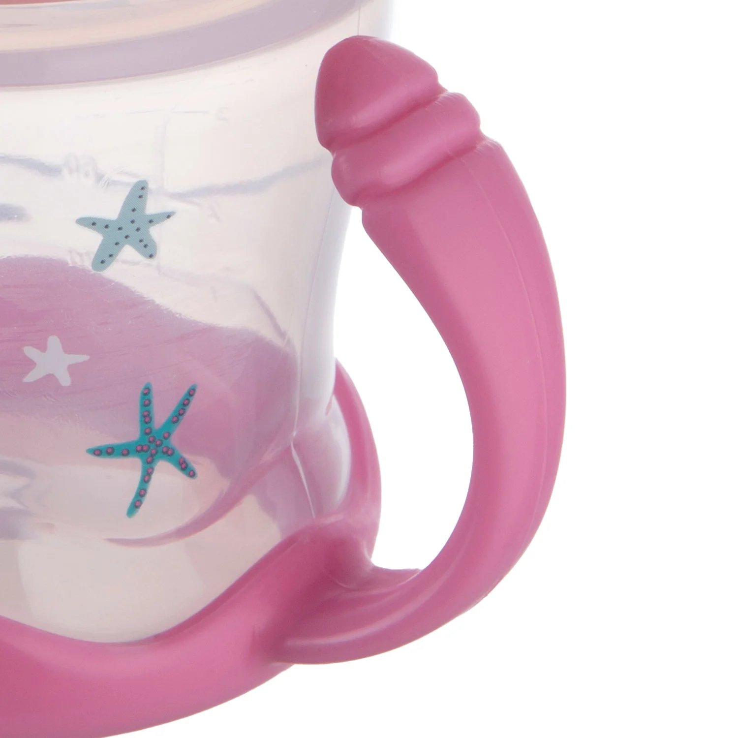 Canpol Babies Non Spill Cup Silicon Spout 180 ML LOVE & SEA Pink 57/300 at Zubaidas Official™ - Image 6