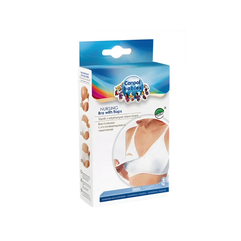 Canpol Maternity Bra Classic White C75 C80 C85 C90 26/759 at Zubaidas Official™ - Image 4