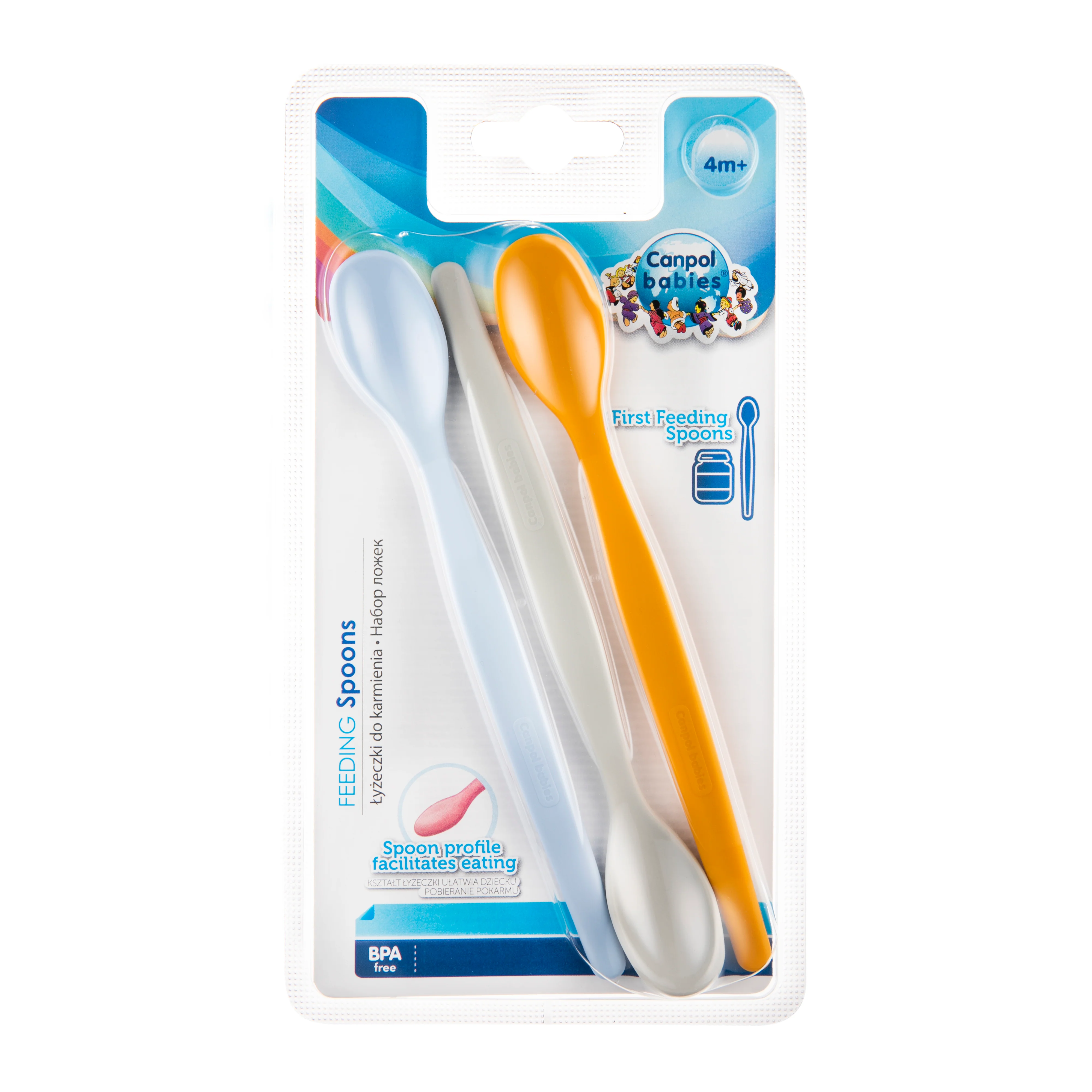 Canpol Babies Set of the First Feeding Spoons 3 pieces Blue 31/419 at Zubaidas Official™ - Image 6