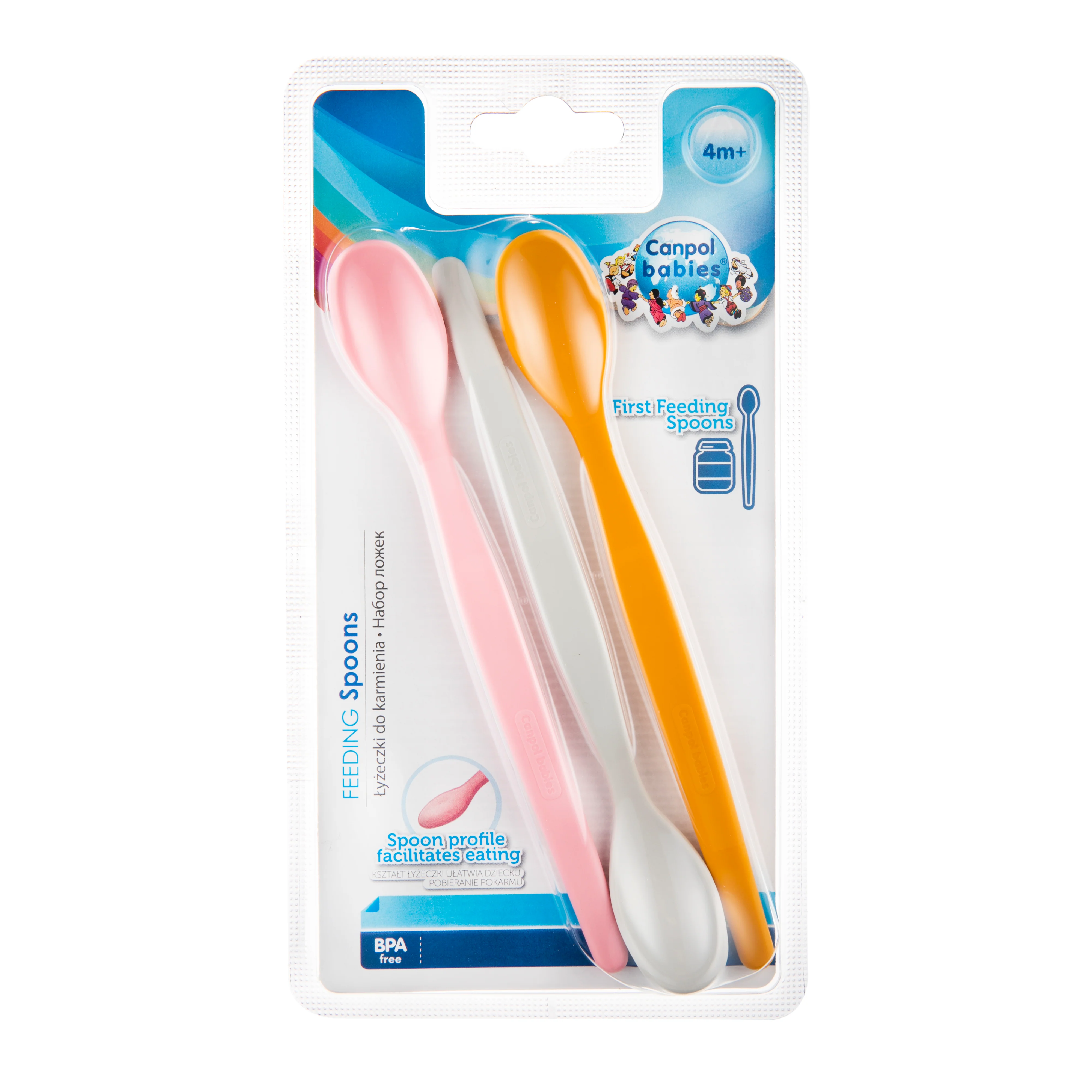 Canpol Babies Set of the First Feeding Spoons 3 pieces Pink 31/419 at Zubaidas Official™ - Image 6