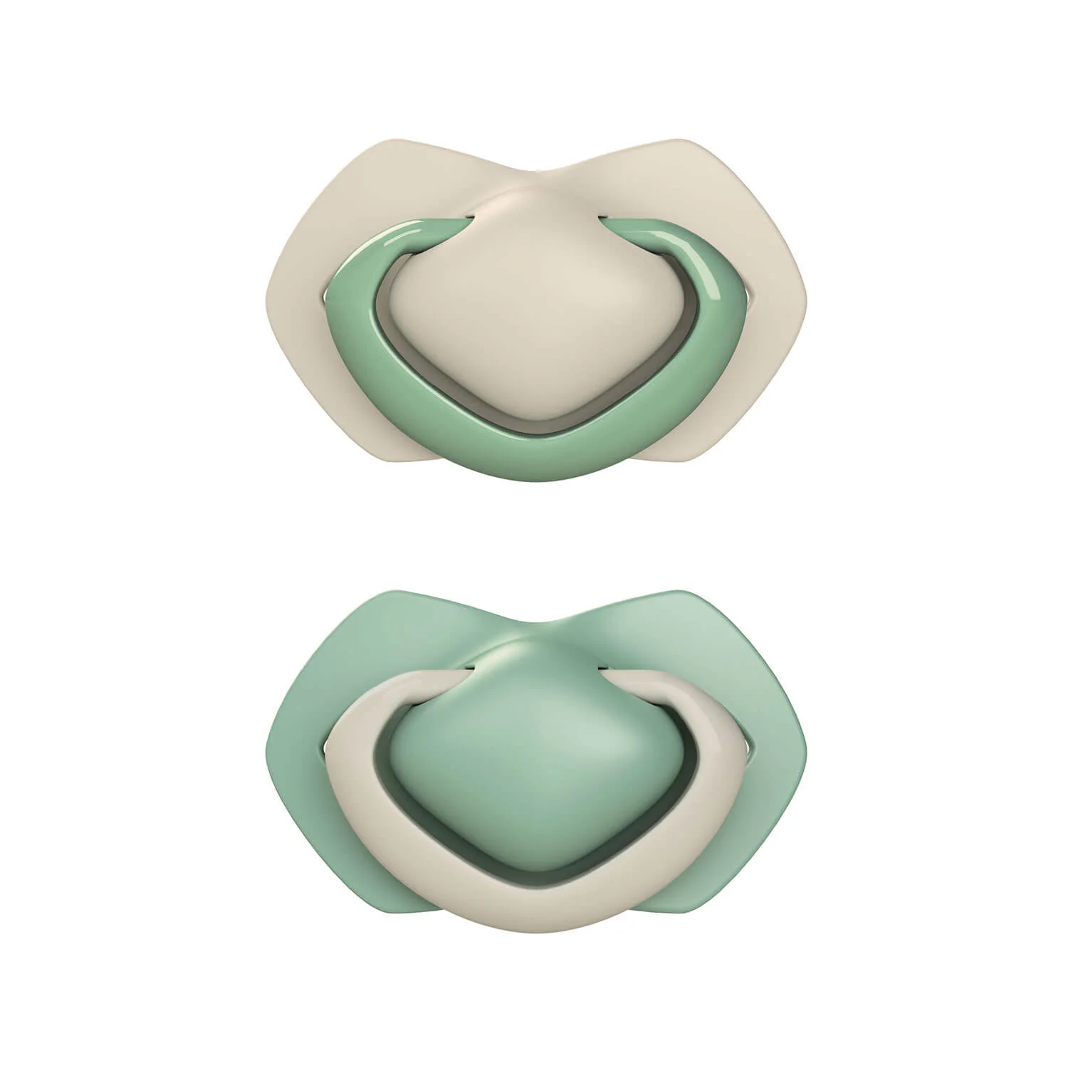 Canpol Babies Silicone Soother Light touch 18 M+ Symmetrical PURE COLOR 2 pieces 22/657 at Zubaidas Official™