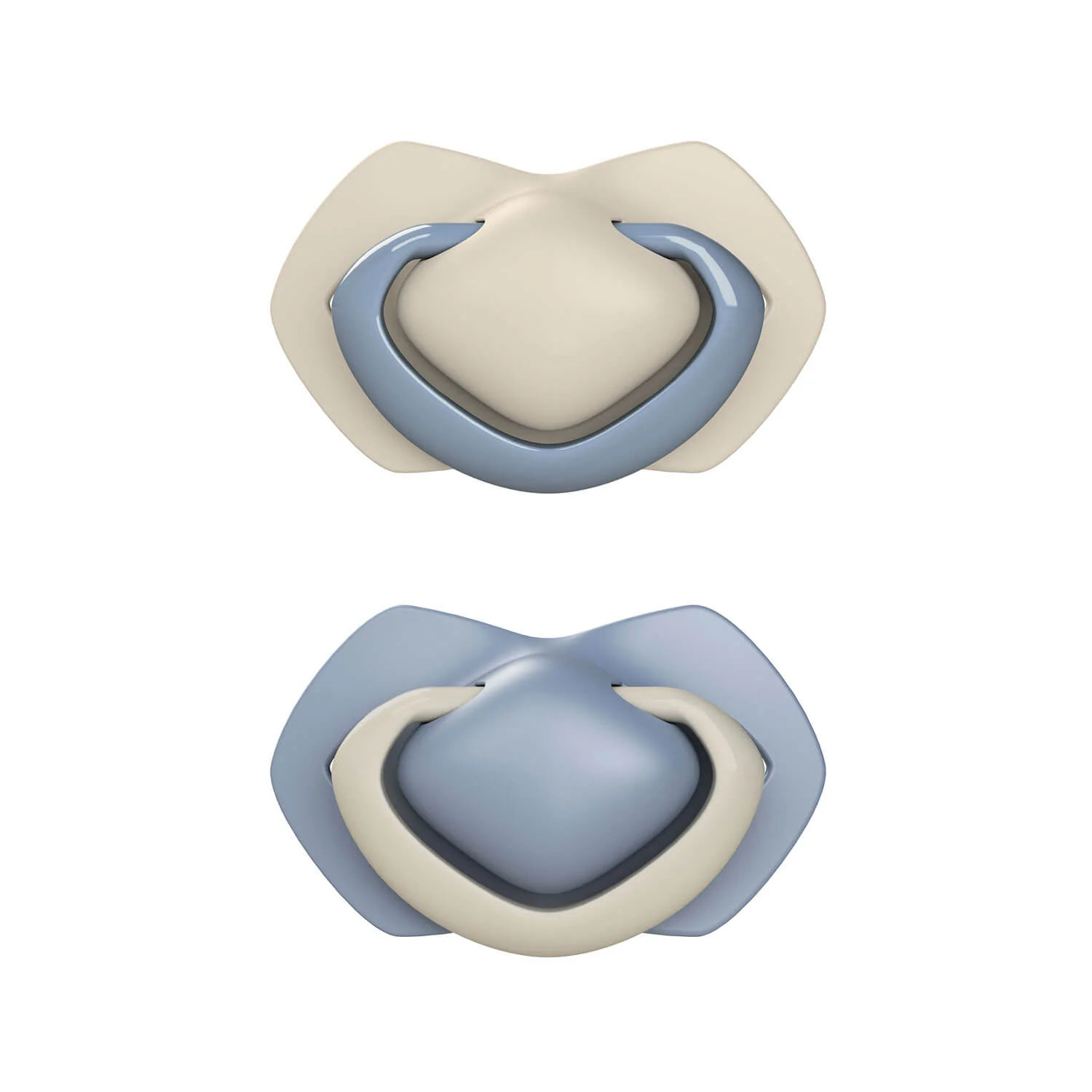 Canpol Babies Silicone Soother Light touch 18 M+ Symmetrical PURE COLOR 2 pieces 22/657 at Zubaidas Official™