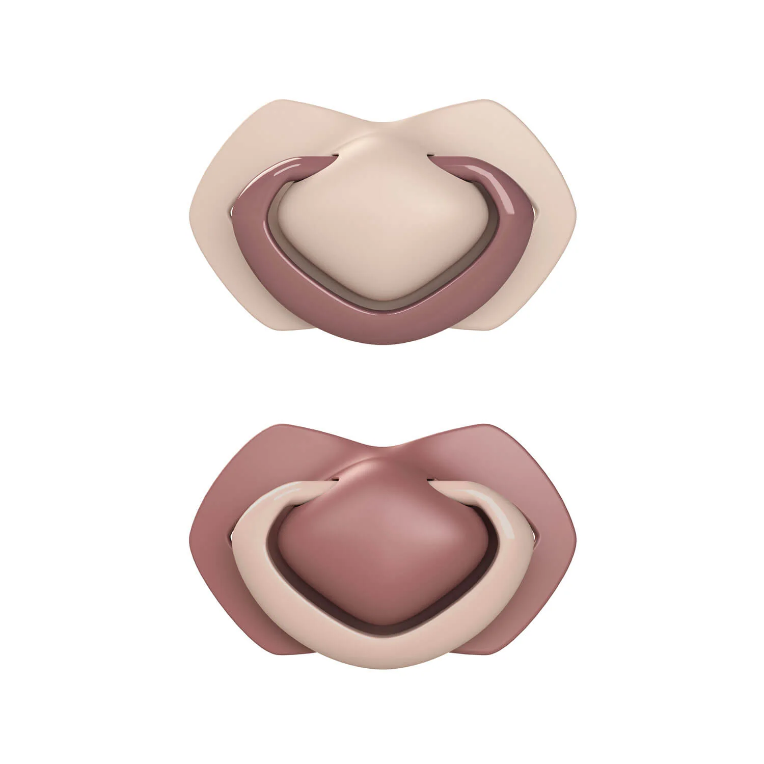 Canpol Babies Silicone Soother Light touch 18 M+ Symmetrical PURE COLOR 2 pieces 22/657 at Zubaidas Official™