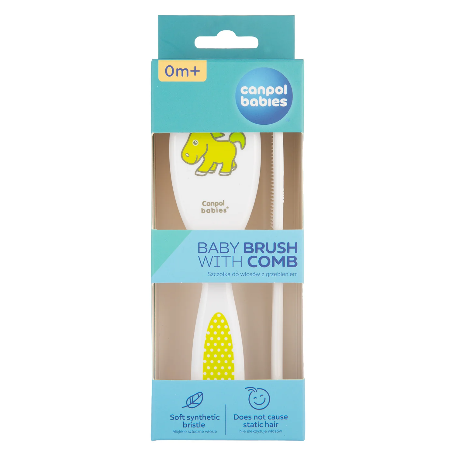 Canpol Babies Soft Baby Brush and Comb TRANSPARENT 2/417 at Zubaidas Official™ - Image 10