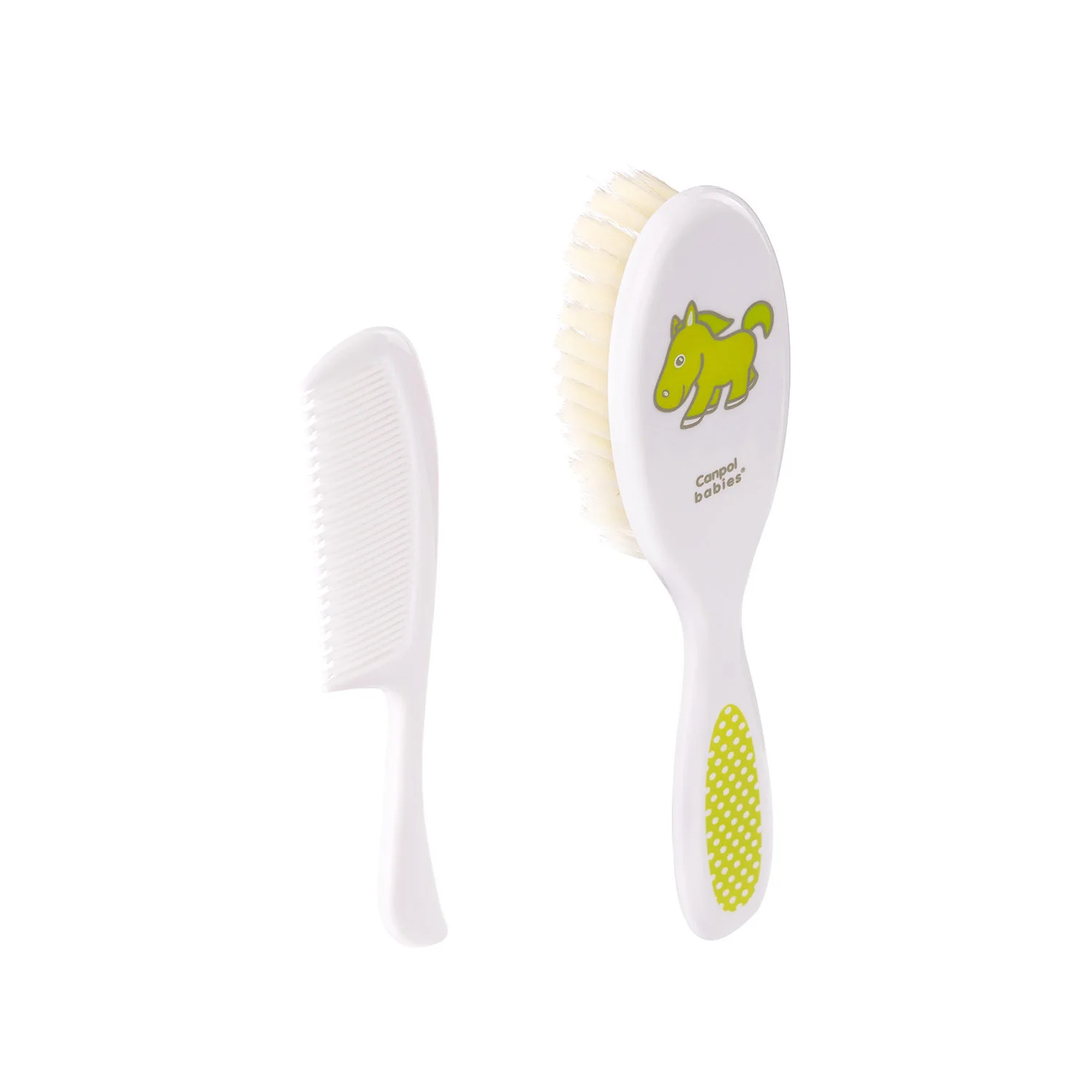 Canpol Babies Soft Baby Brush and Comb TRANSPARENT 2/417 at Zubaidas Official™ - Image 3