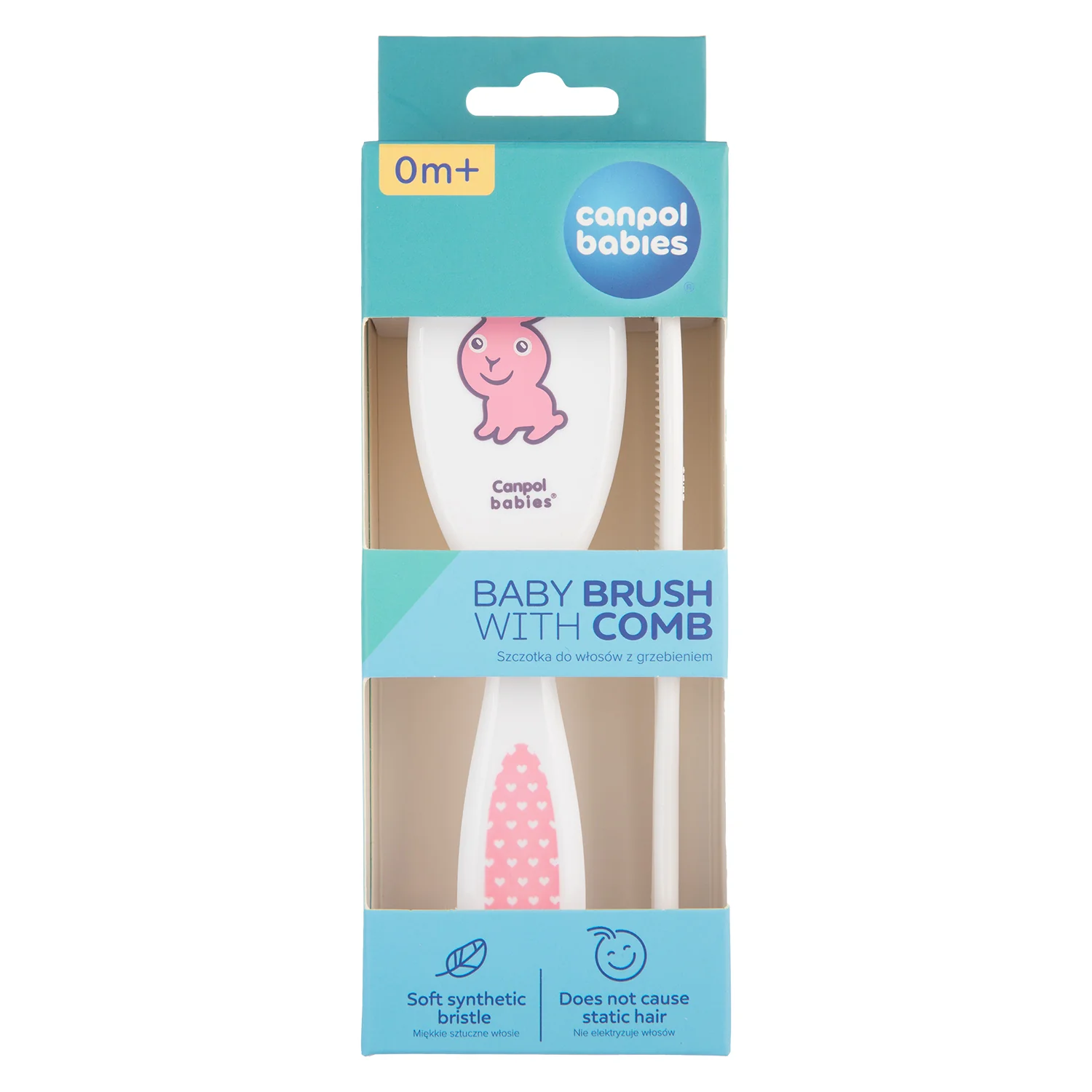 Canpol Babies Soft Baby Brush and Comb TRANSPARENT 2/417 at Zubaidas Official™ - Image 8