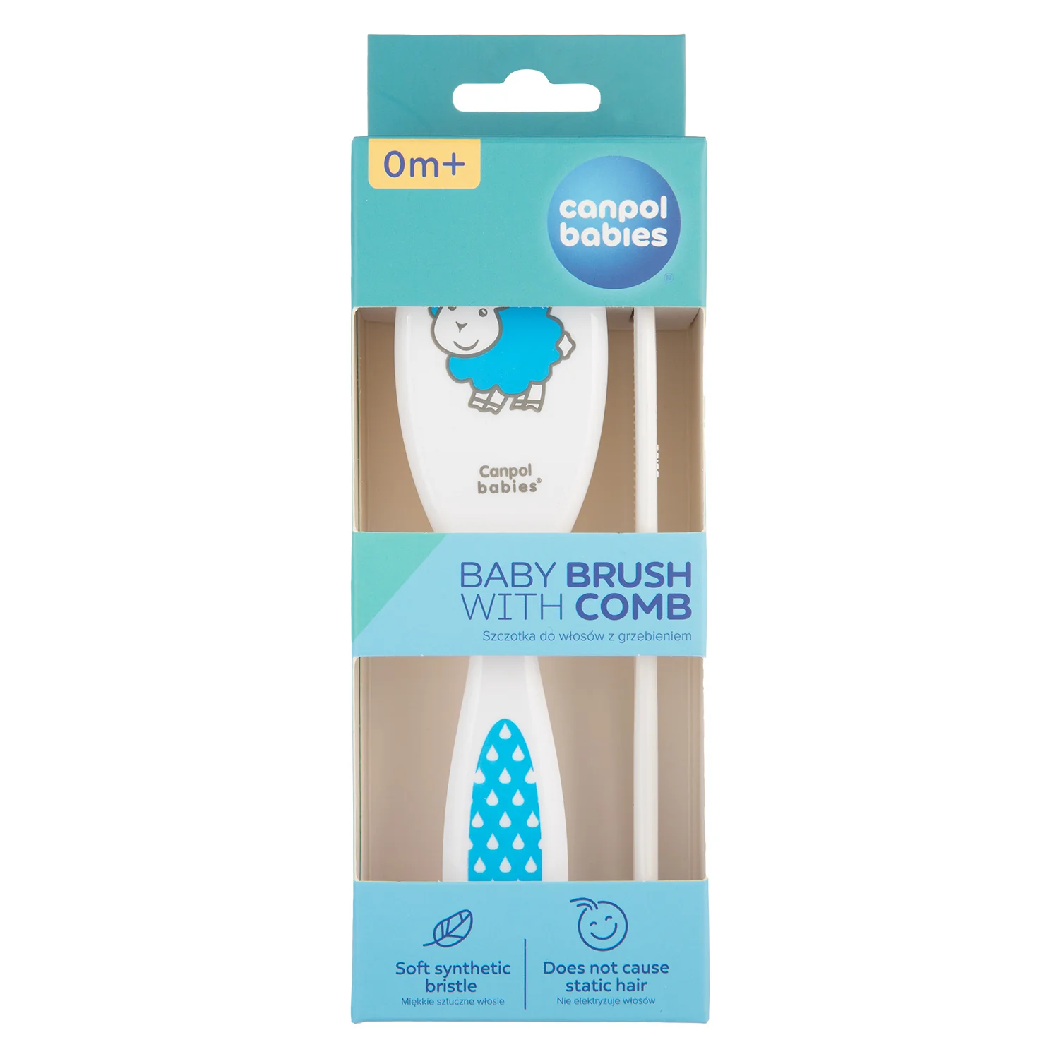 Canpol Babies Soft Baby Brush and Comb TRANSPARENT 2/417 at Zubaidas Official™ - Image 9