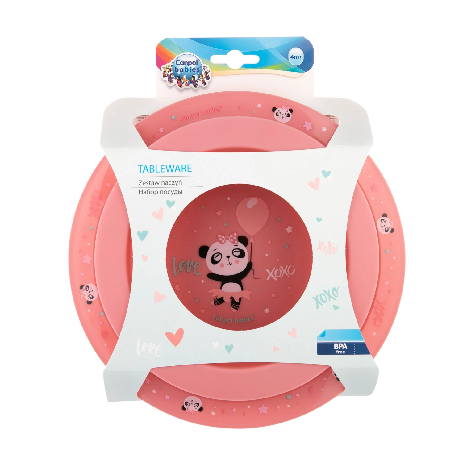 Canpol Babies Tableware Set of 2 Elements EXOTIC ANIMALS Pink 56/523 at Zubaidas Official™ - Image 6