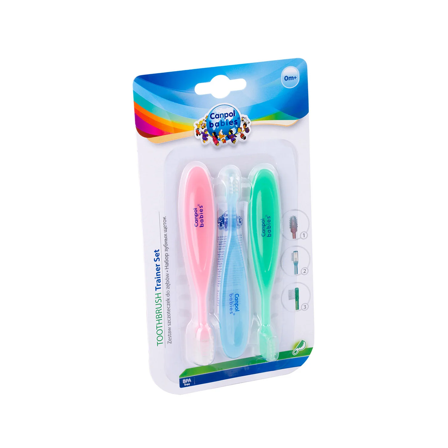 Canpol Babies Toothbrush Training Set 2/421 at Zubaidas Official™ - Image 4