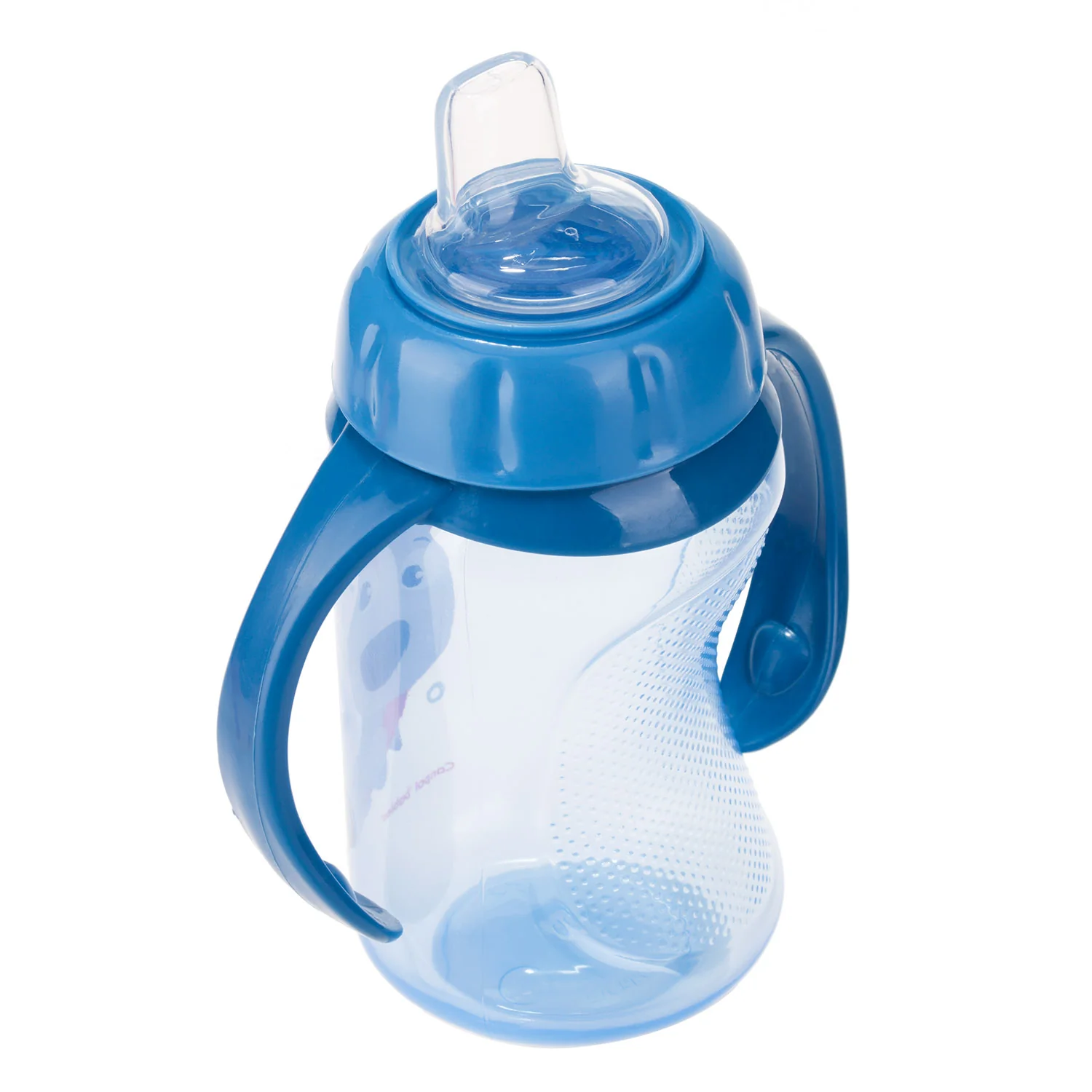 Canpol Babies Training Cup Silicon Spout 320 ML CUTE ANIMALS Blue 56/512 at Zubaidas Official™ - Image 3