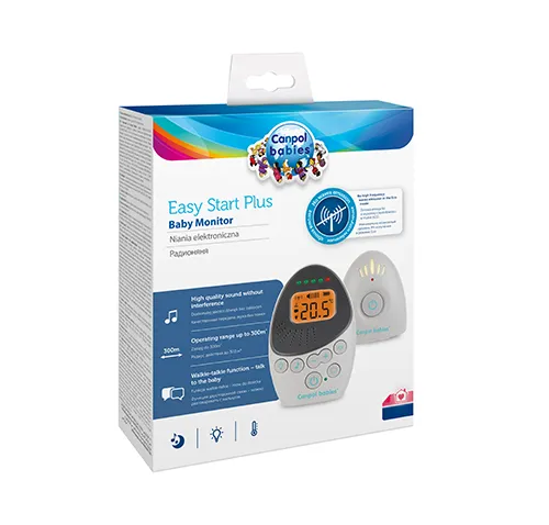 Canpol Babies Two Way Baby Monitor EasyStart Plus 77/101 at Zubaidas Official™ - Image 3
