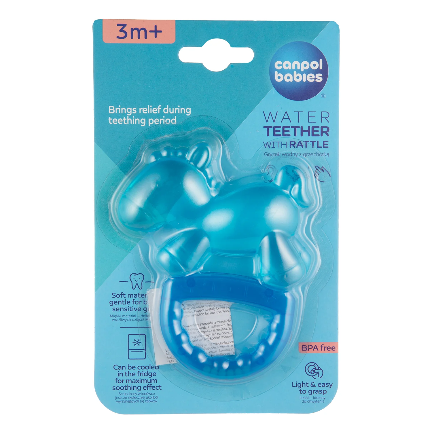 Canpol babies Water Teether with Rattle HORSE 74/018 at Zubaidas Official™ - Image 4