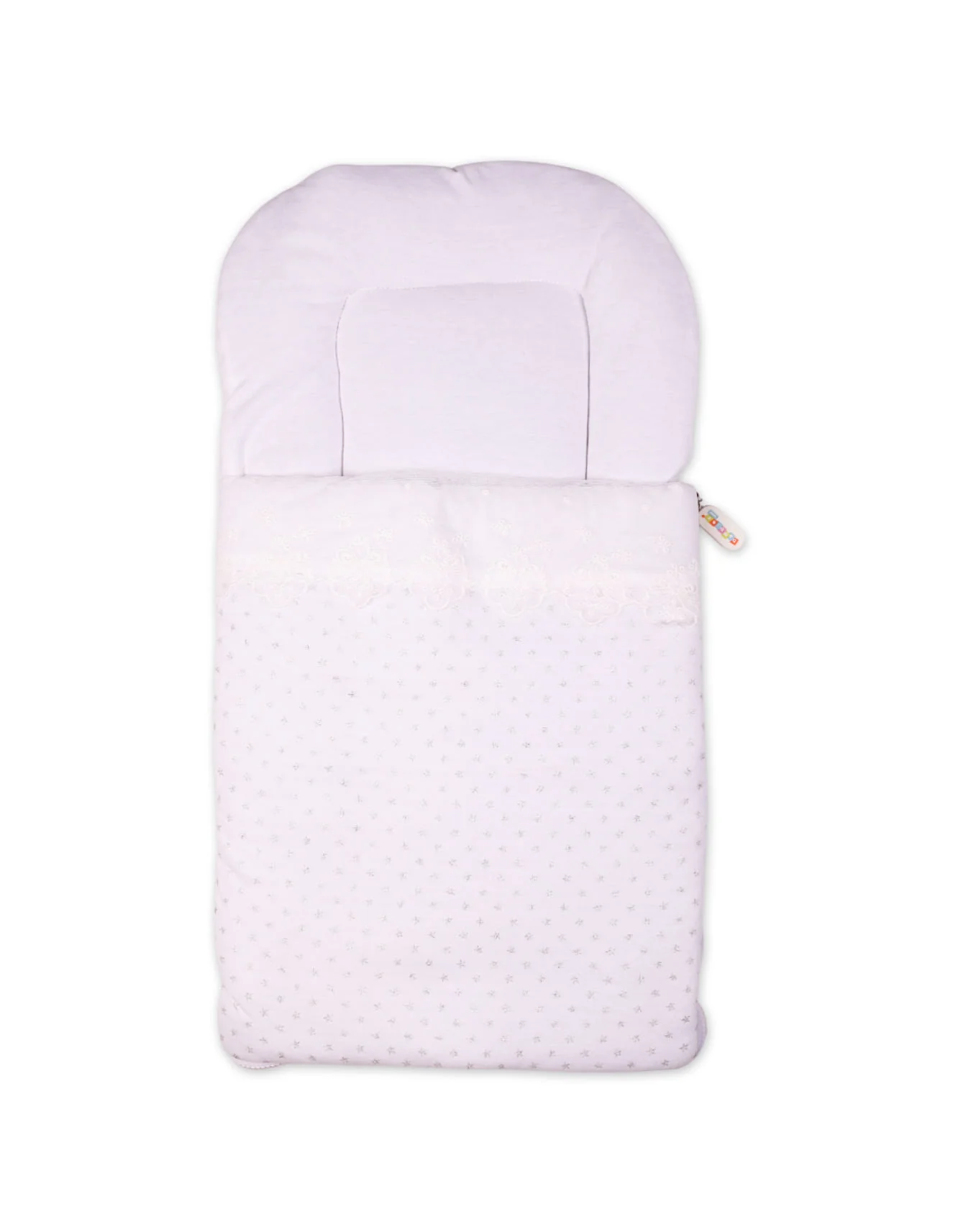 Carry Nest White Dotted at Zubaidas Official™ Pakistan