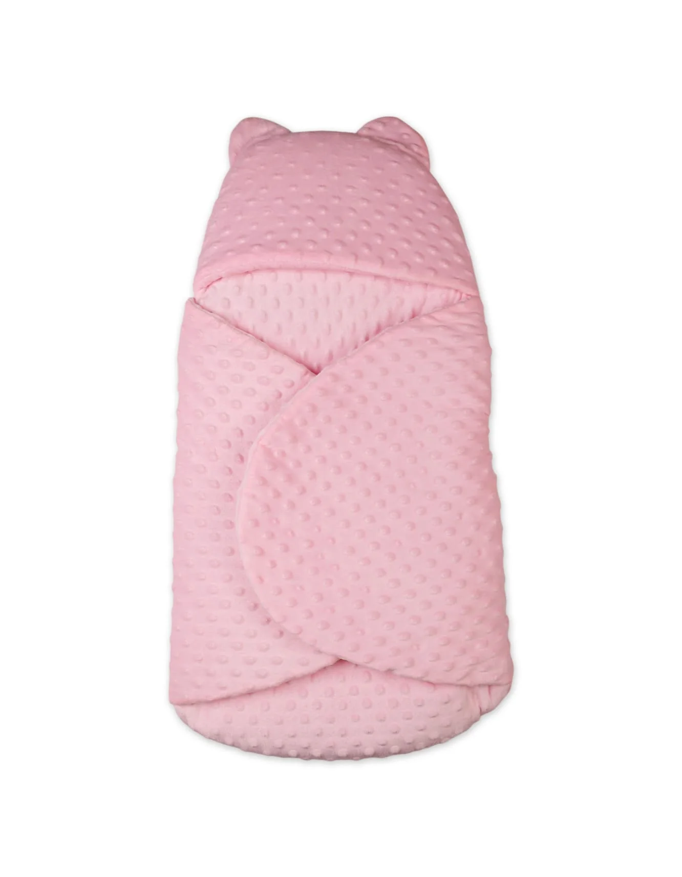 Carry Nest Bambies Minky Dots Pink at Zubaidas